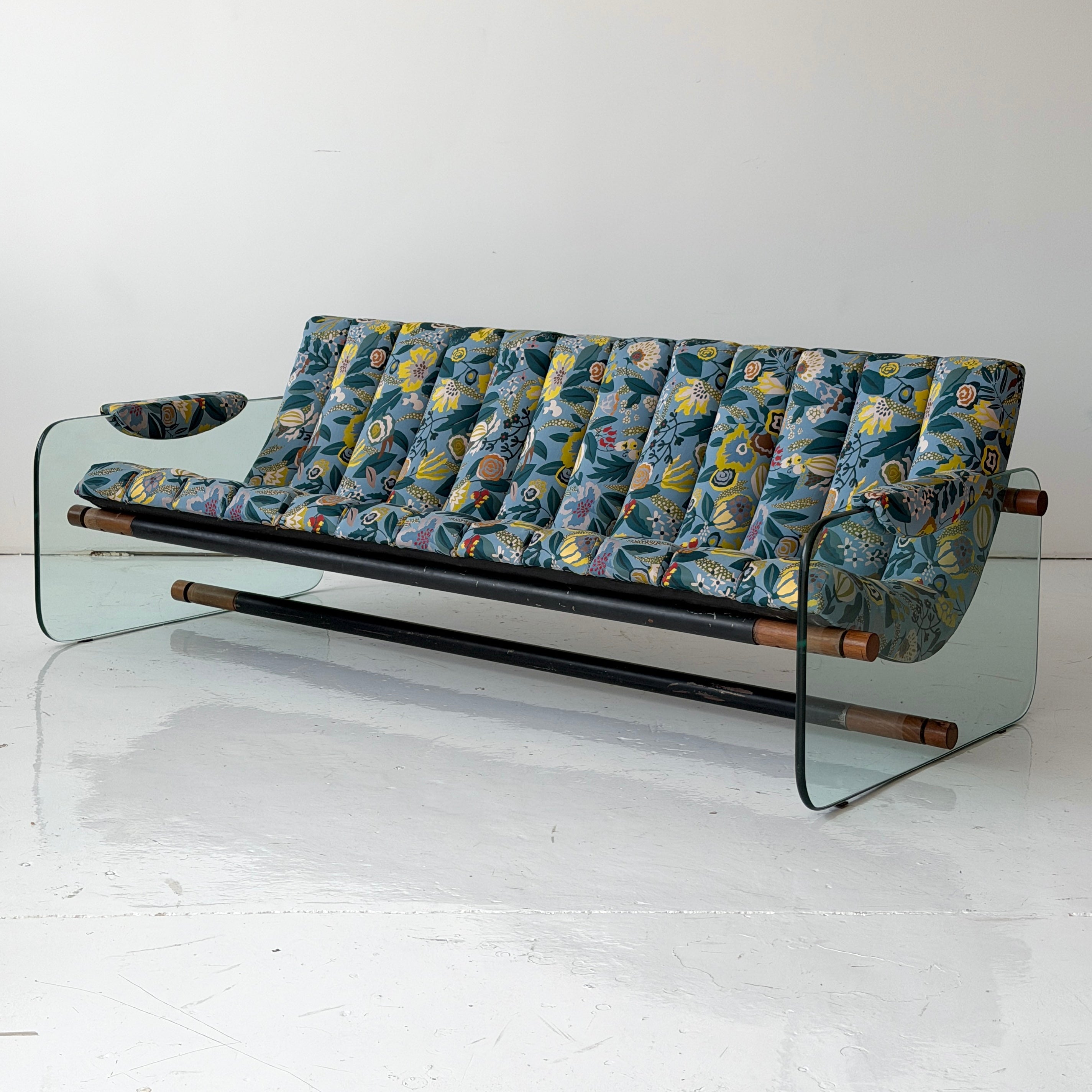 Glass Sofa by Adrian Pearsall for Craft Associates
