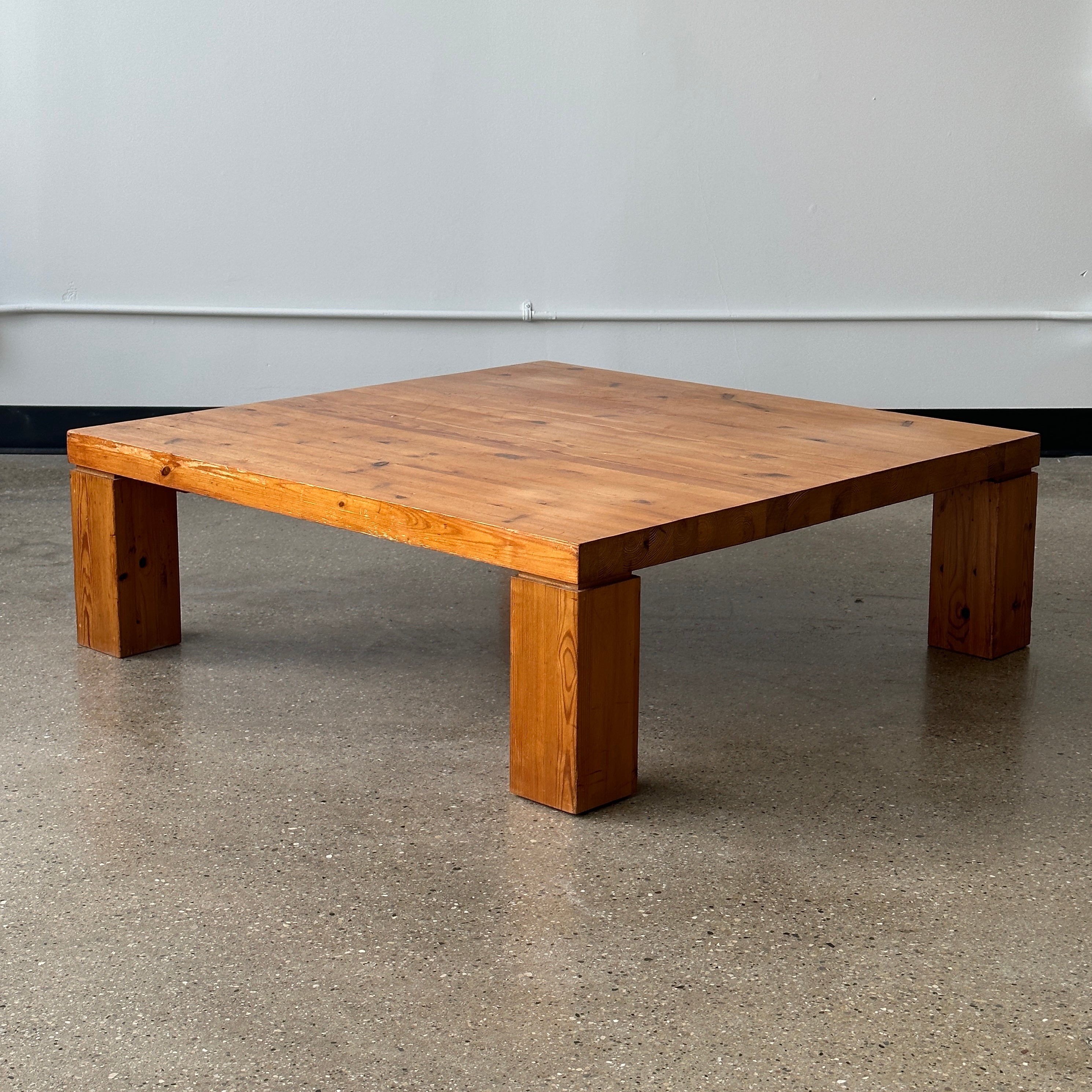 Monumental Swedish Pine Coffee Table (Large)