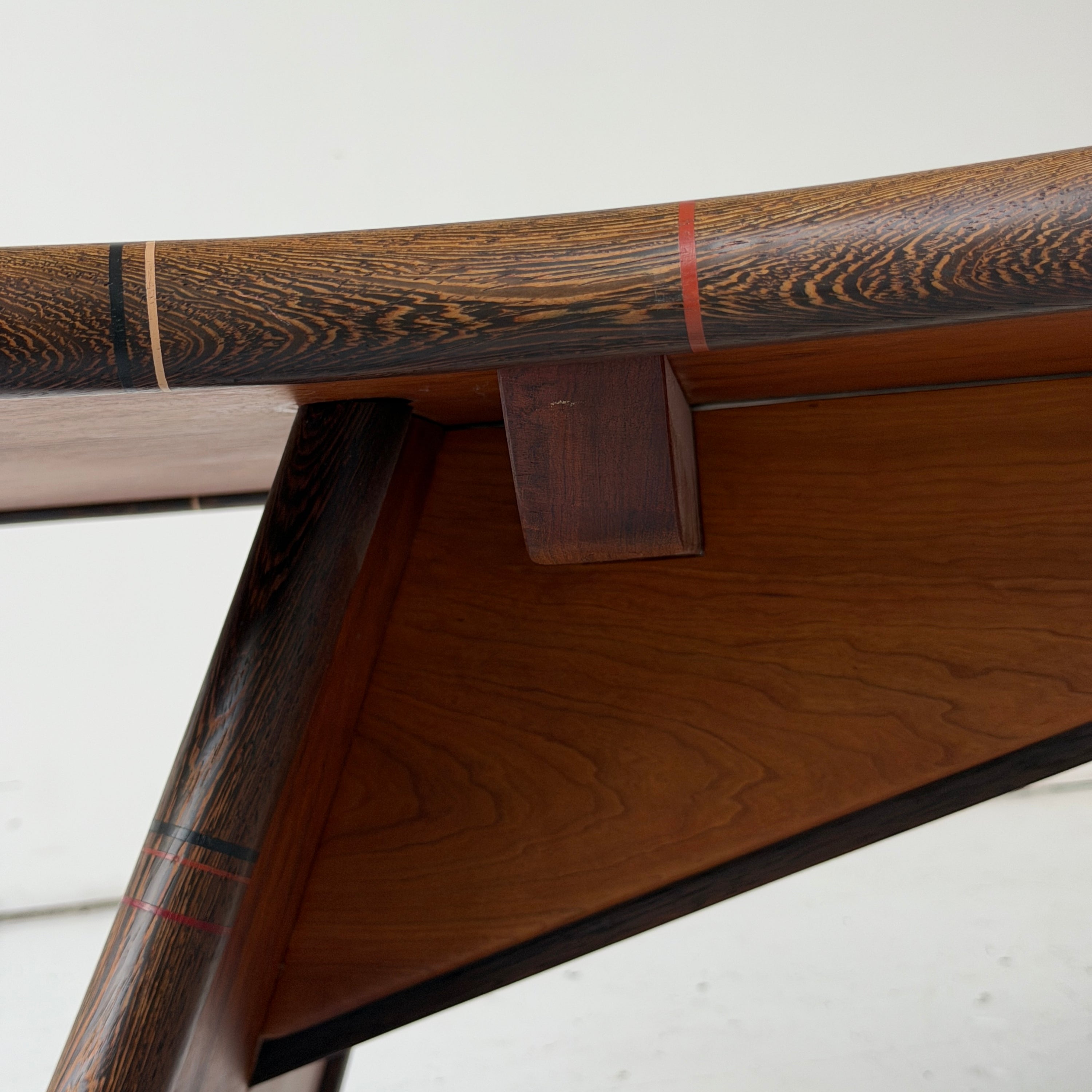 Inlaid Studio Made Coffee Table by Steven Spiro