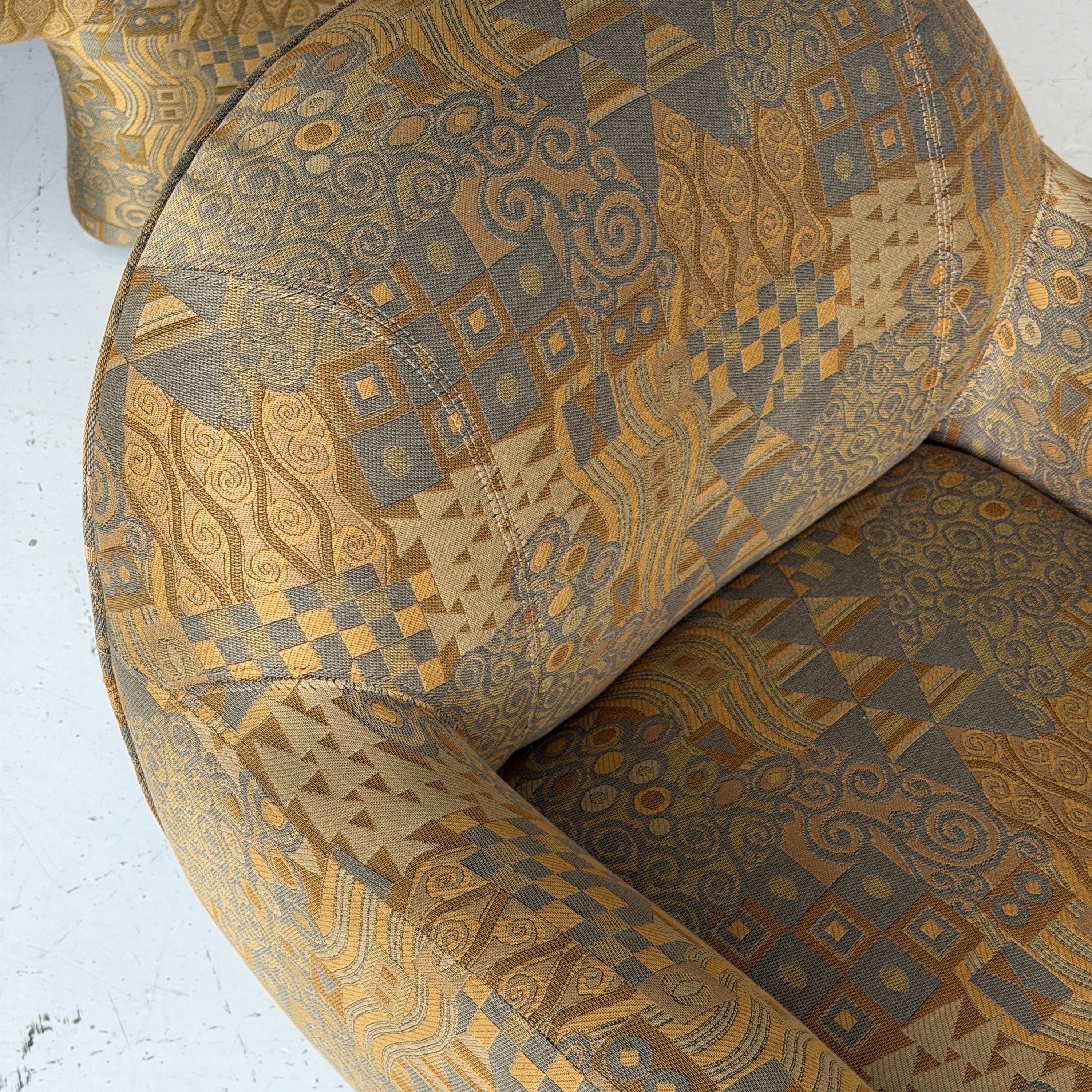 Tri Leg Postmodern Lounge Chairs by Preview