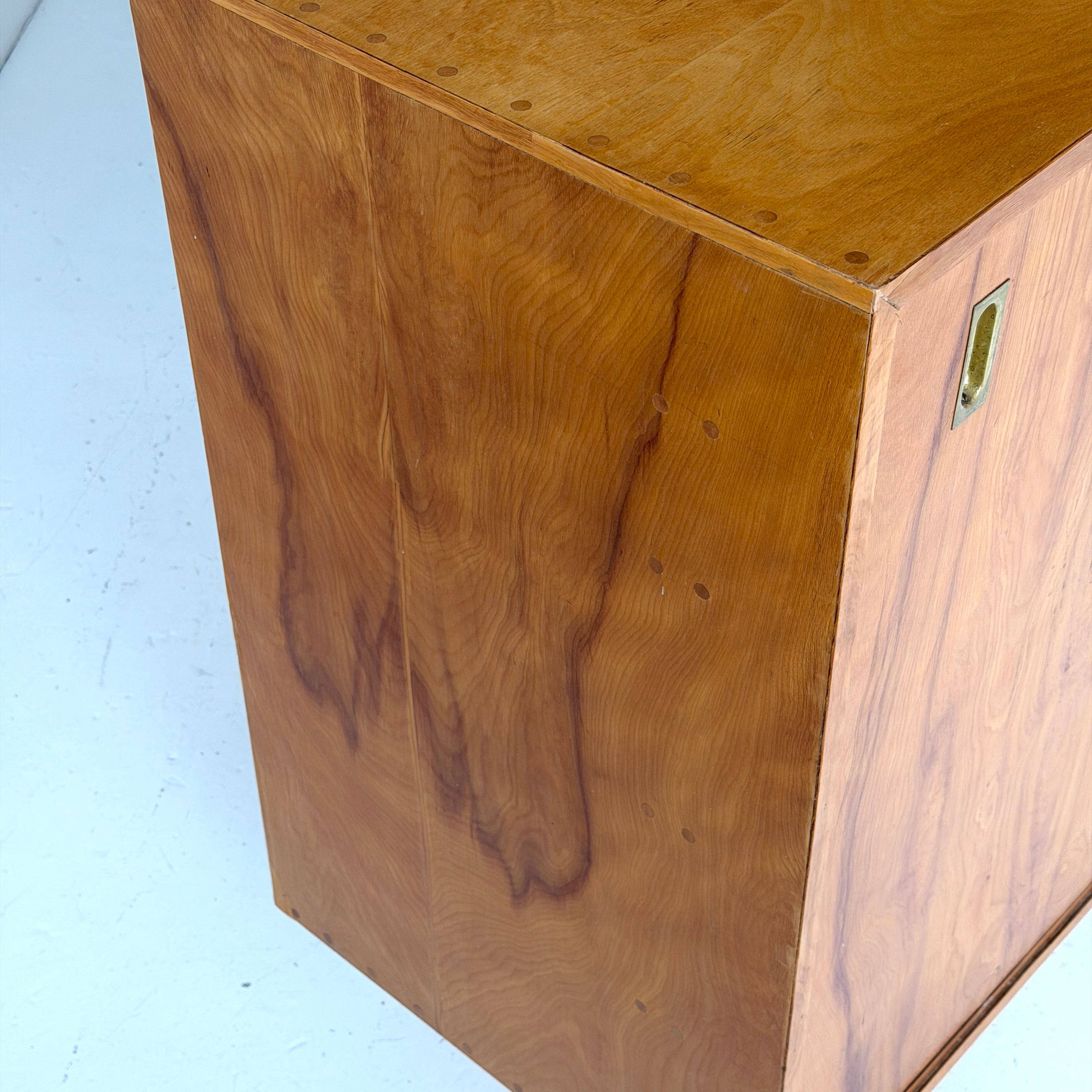 Inlaid Wood Credenza by Herbert Fritz Jr.