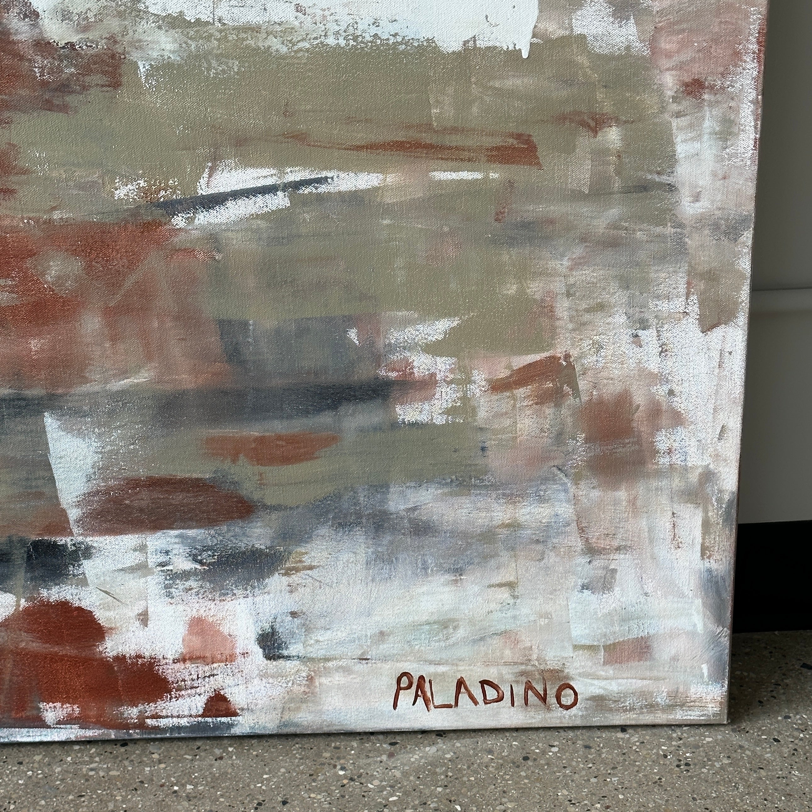 Abstract Acrylic on Canvas by Jennifer Paladino