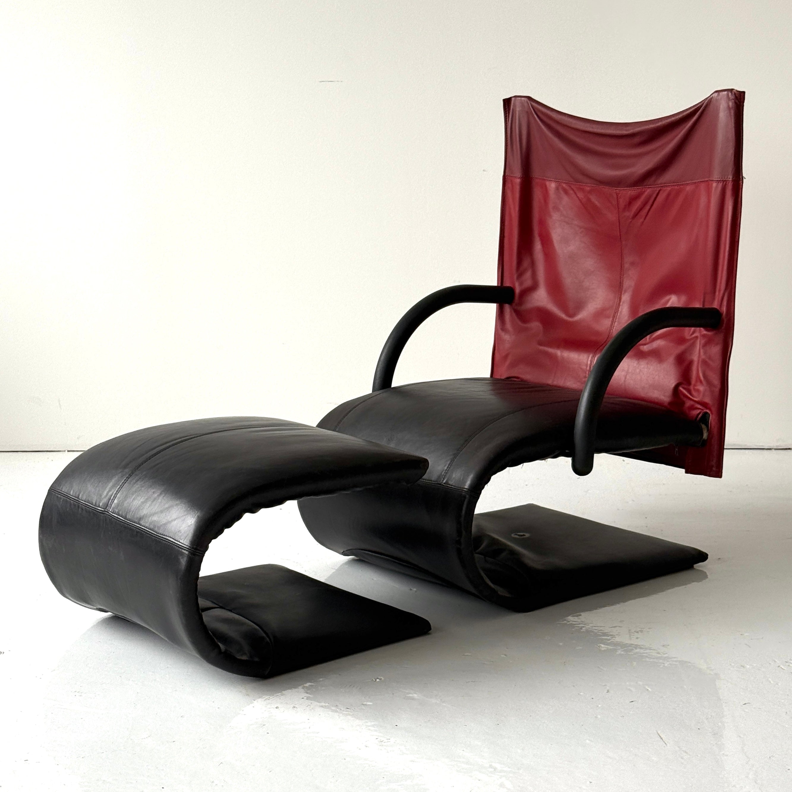 Zen Chair + Ottoman by Claude Brisson for Ligne Roset