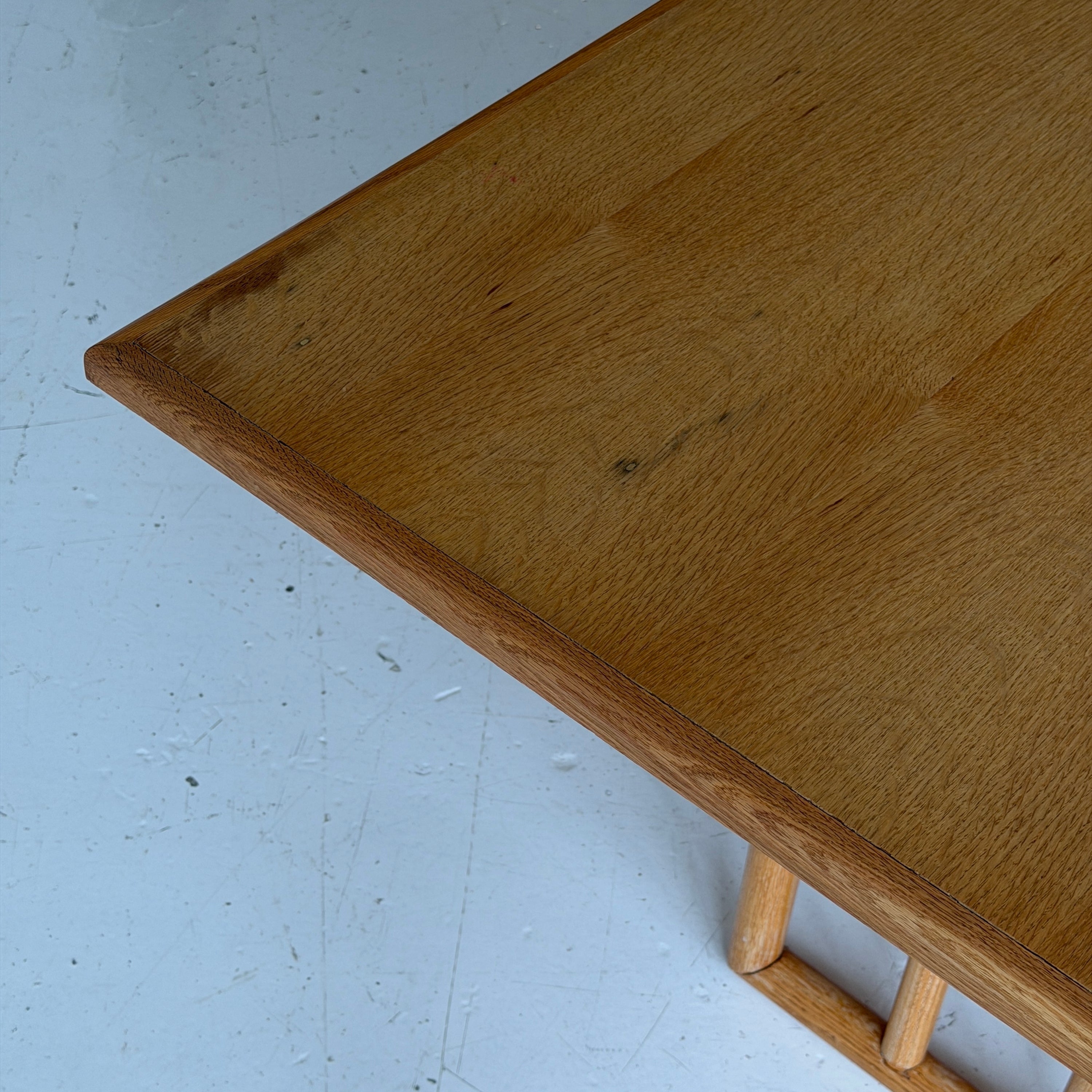 American Studio Made Blonde Oak Dining Table/Desk
