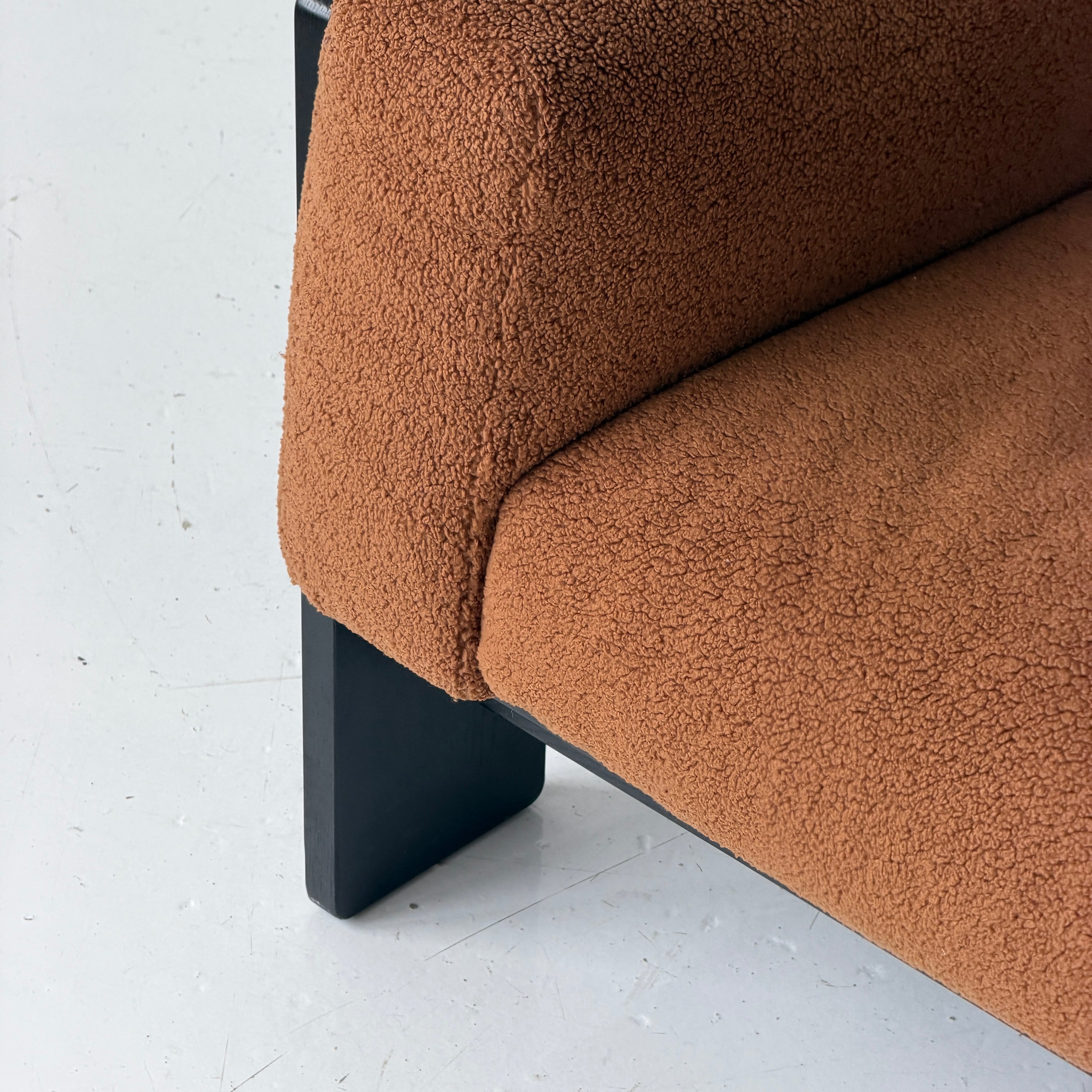 Ebonized Bastiano Chair by Afra + Tobia Scarpa for Gavina