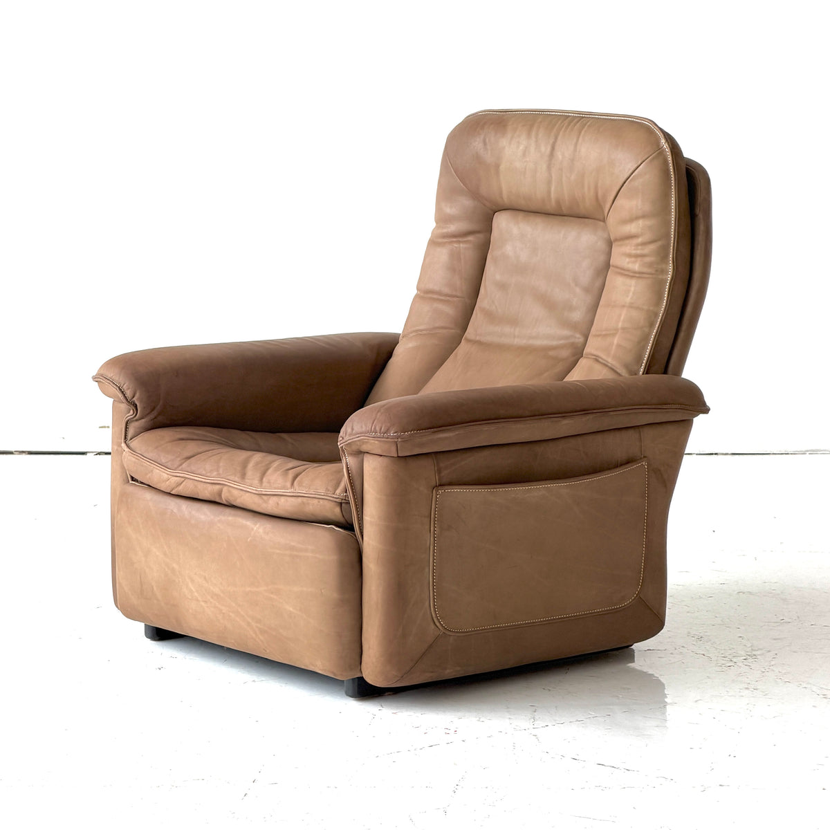 DS-50 Leather Lounge Chair by De Sede