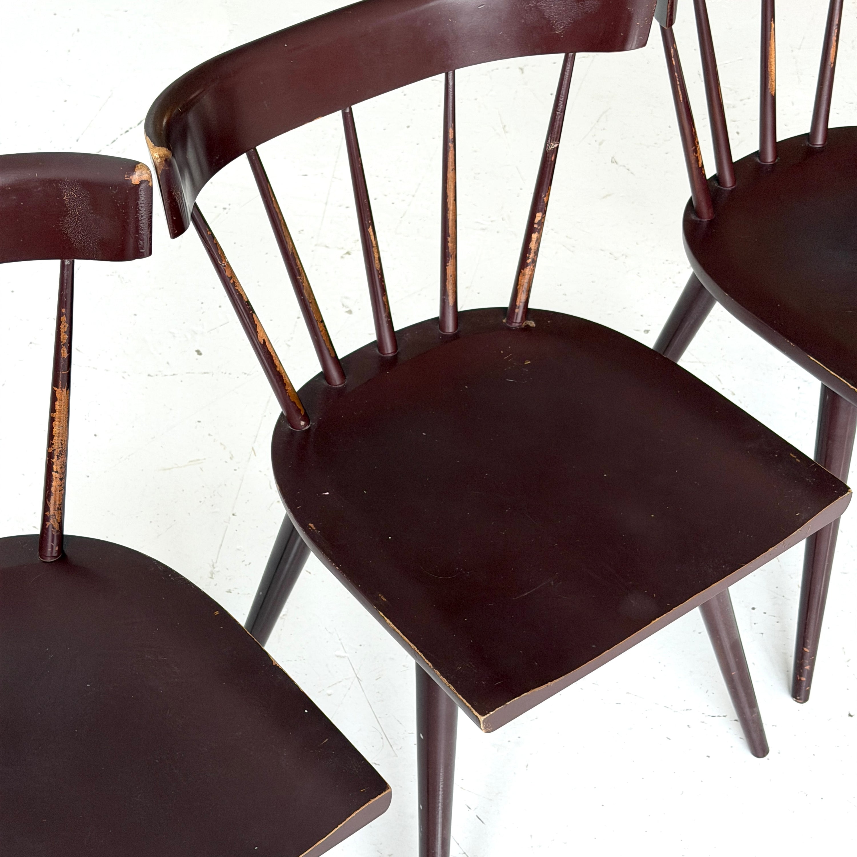 Spindle Back Planner Group Dining Chairs by Paul McCobb for Winchendon