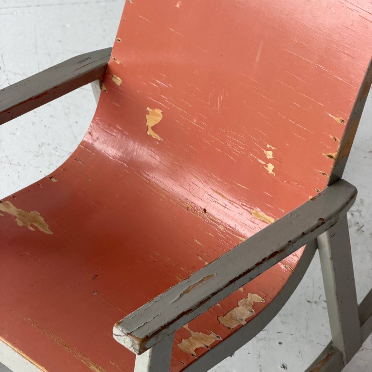 Child’s Plywood Rocking Chair by Eevert Toivonen for Artek