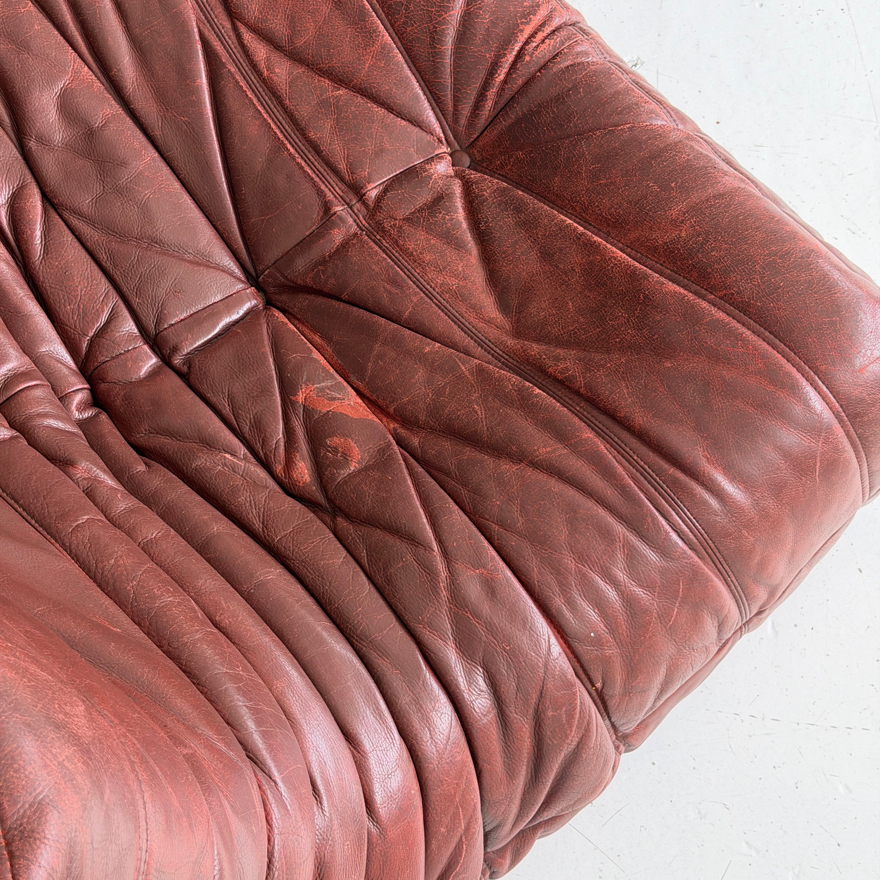Leather Togo Lounge Chair by Michel Ducaroy for Ligne Roset