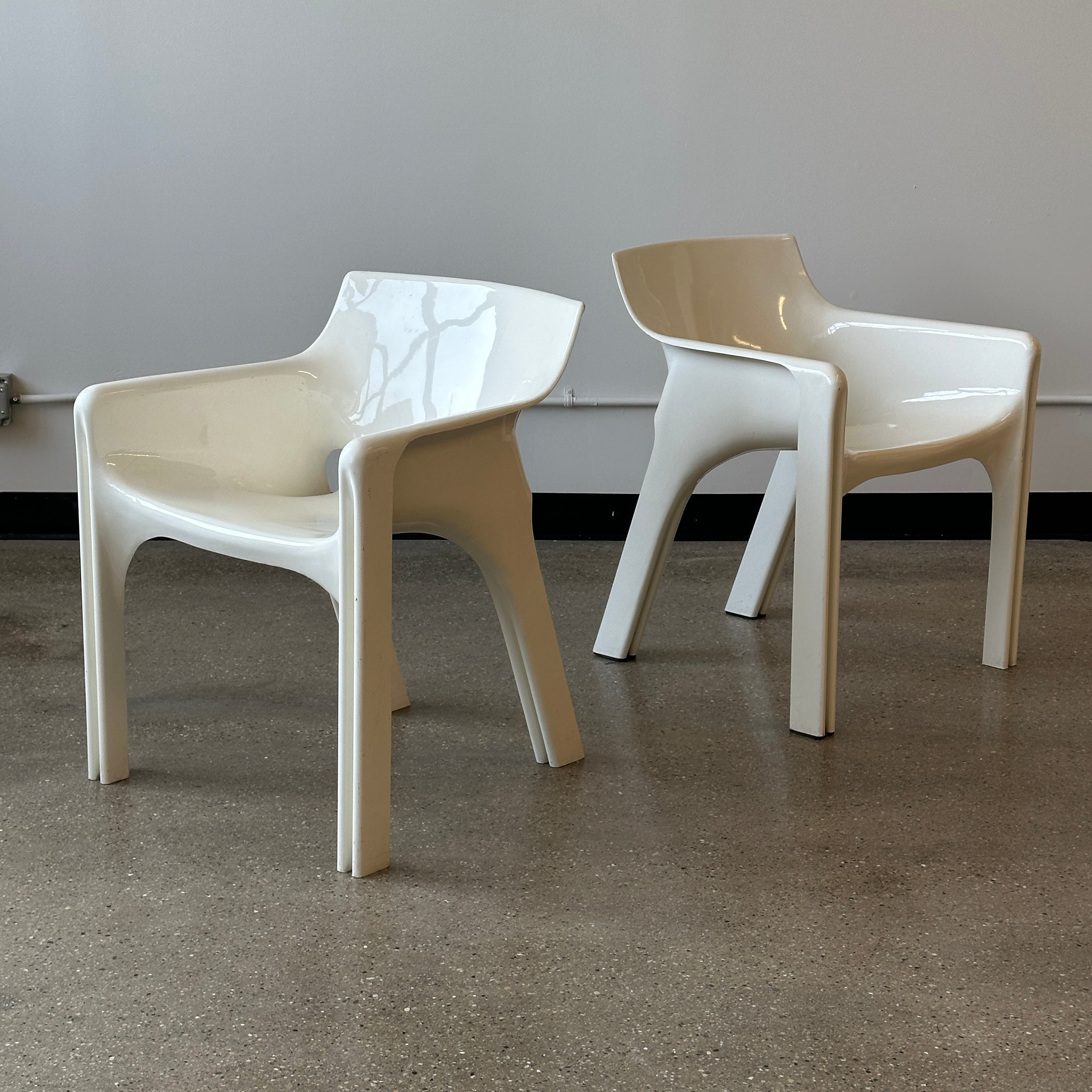 Gaudi Chairs by Vico Magistretti for Artemide