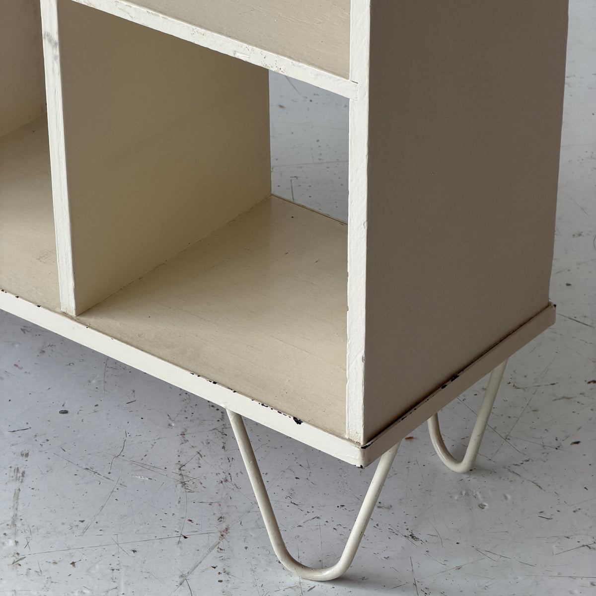 Primitive Mid Century Shelving Unit