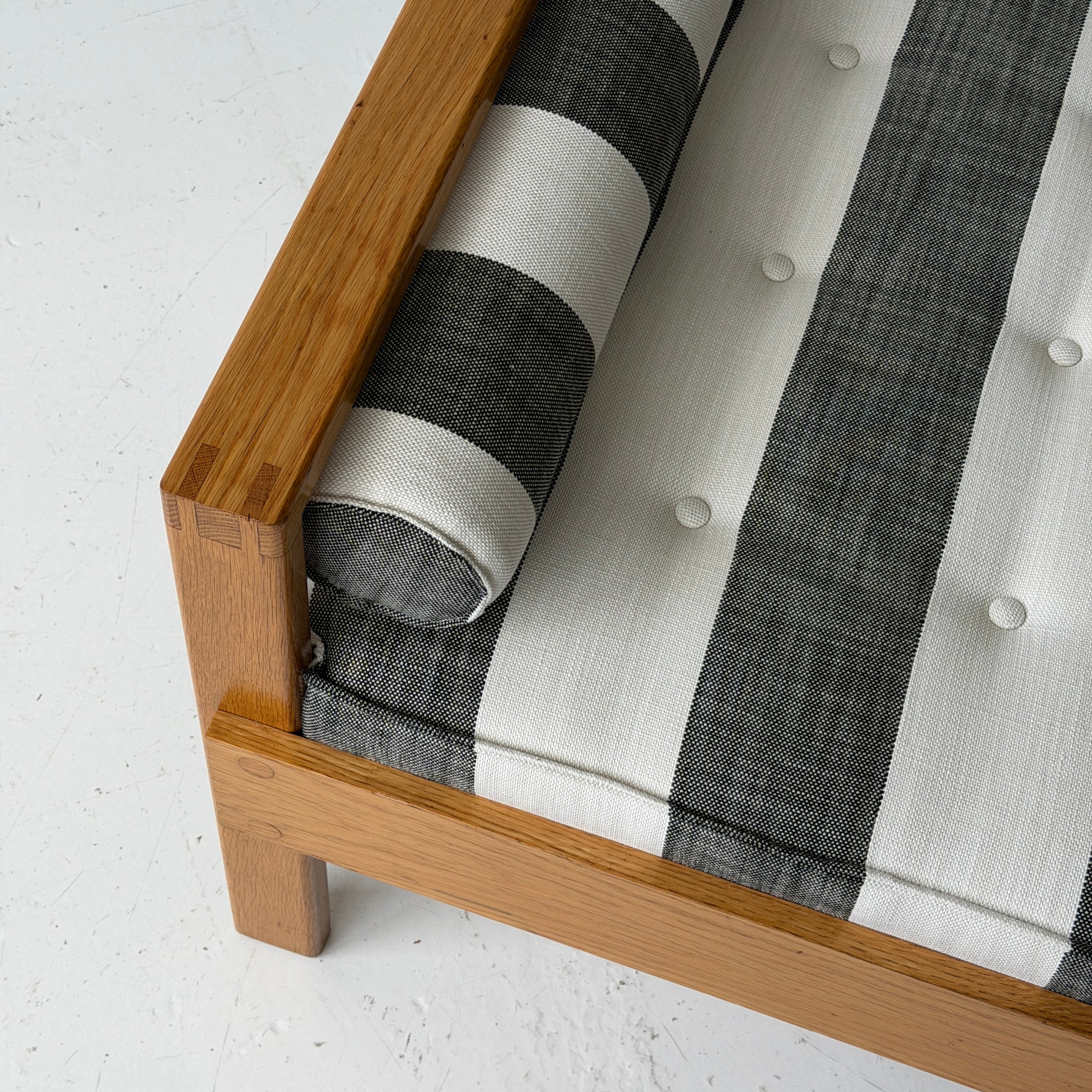 Studio Made Striped Daybed by Charles Webb