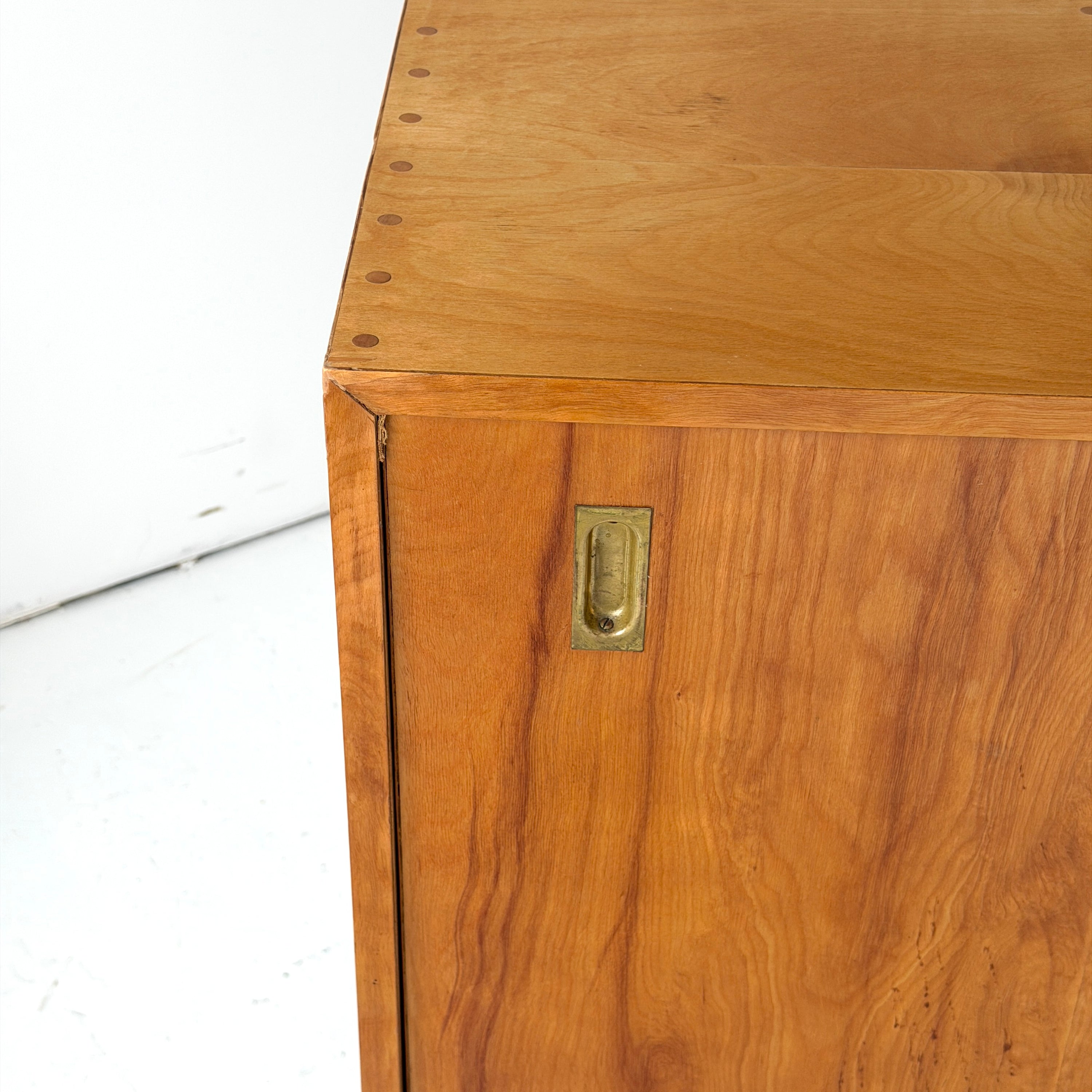 Inlaid Wood Credenza by Herbert Fritz Jr.