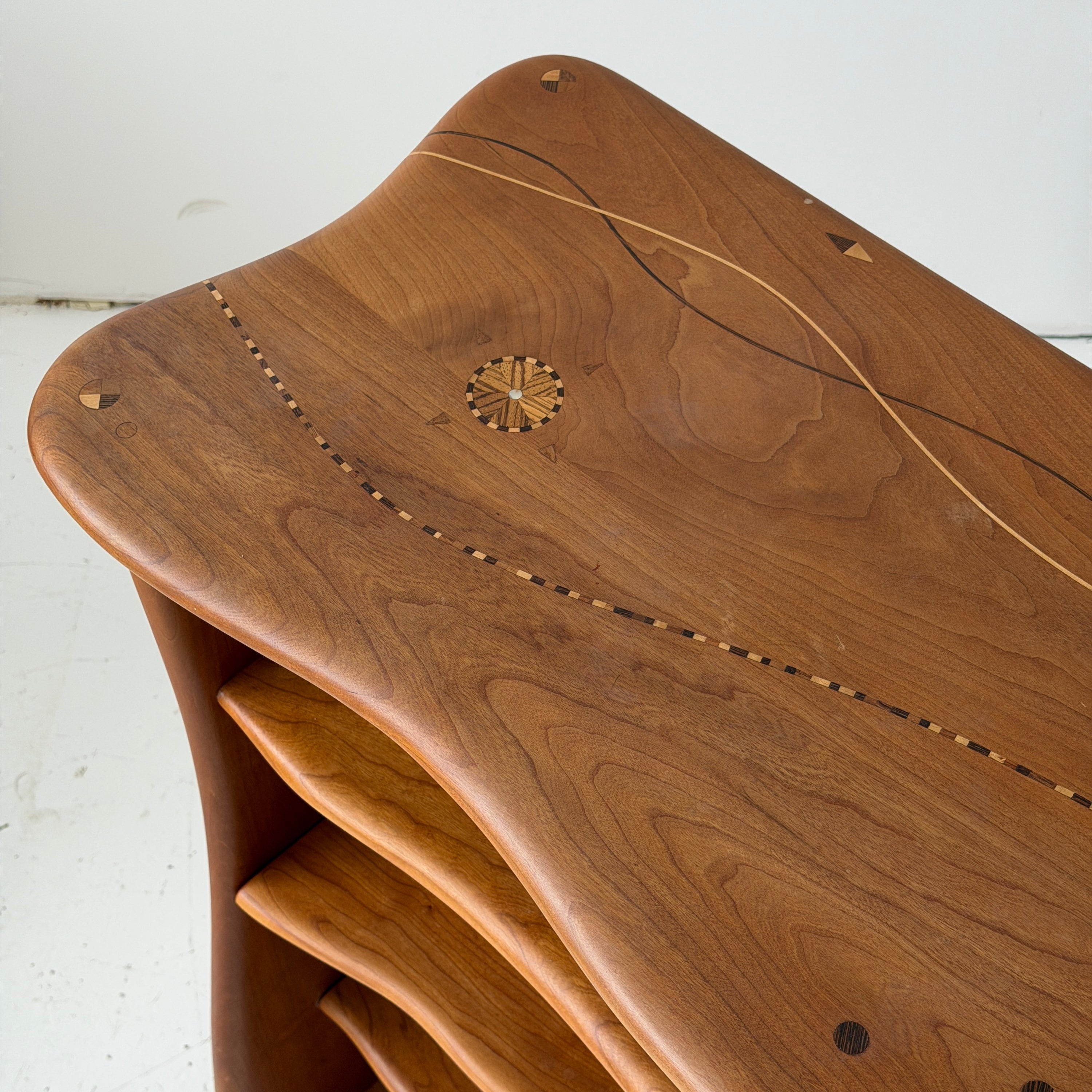 Inlaid Studio Made Credenza by Steven Spiro