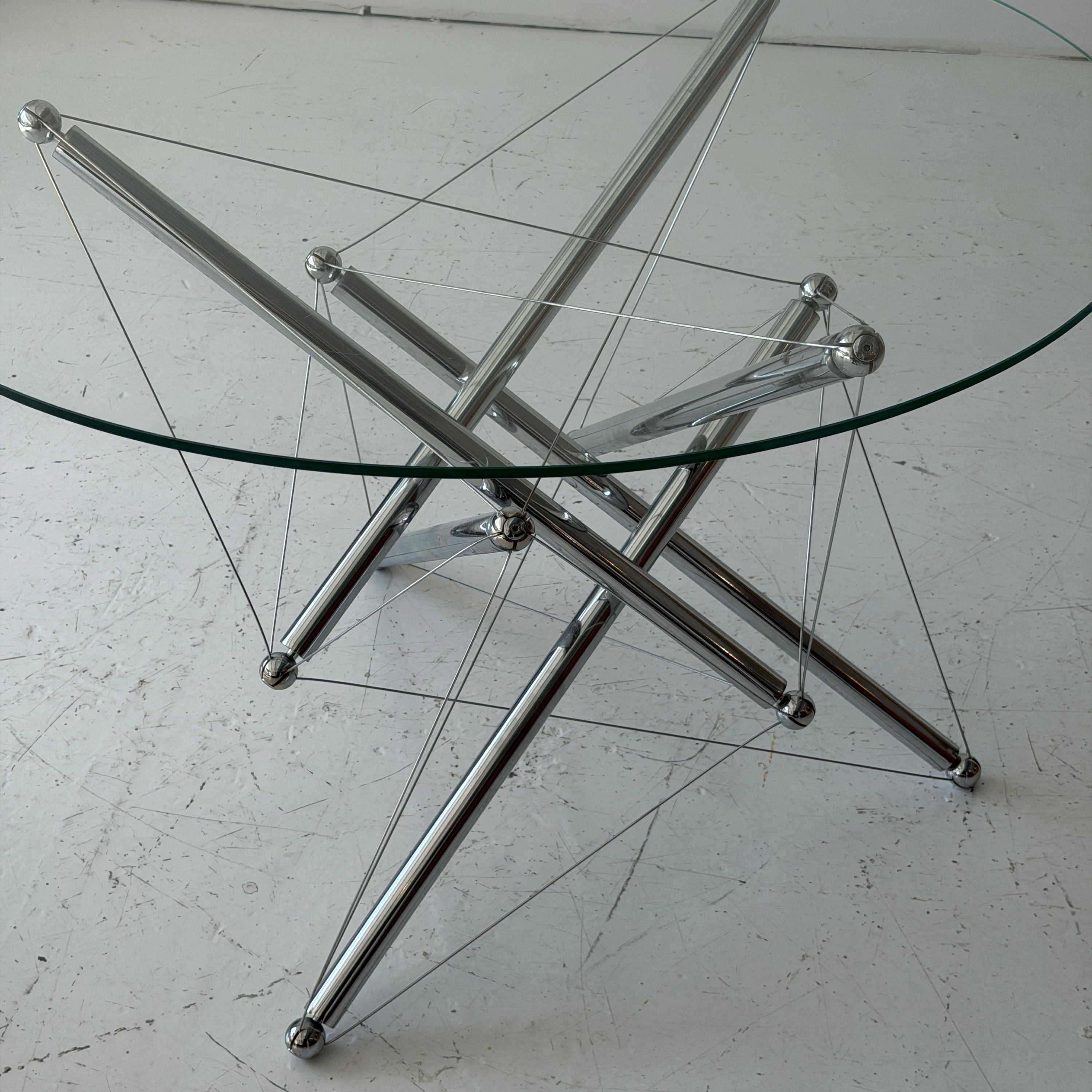 Tensegrity Dining Table by Theodore Waddell for Cassina