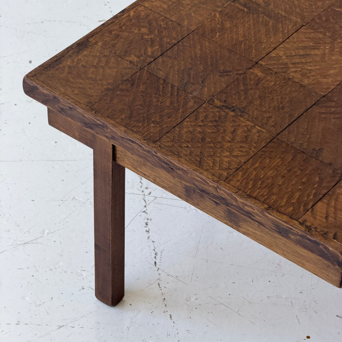 Dutch Studio Made Wood Patchwork Coffee Table