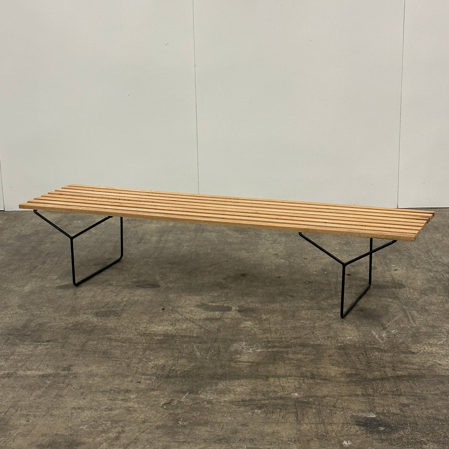 Slat Bench by Harry Bertoia for Knoll