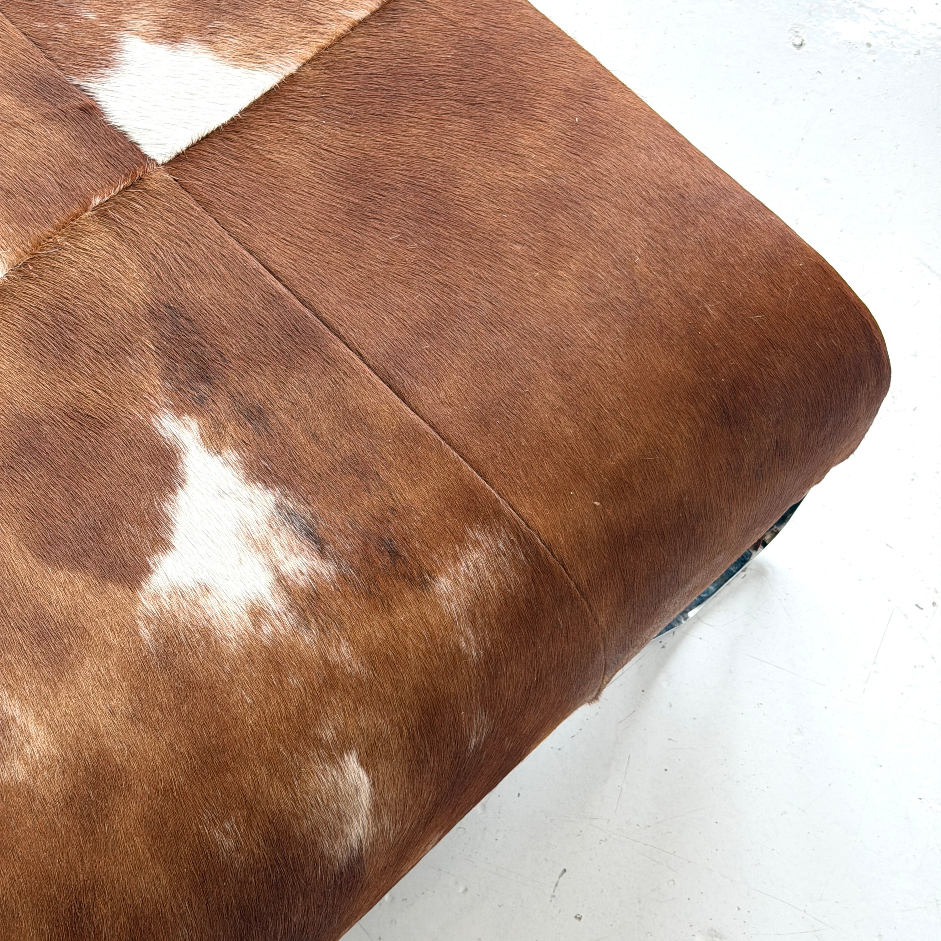 Cowhide Ottoman by Poltrona Frau