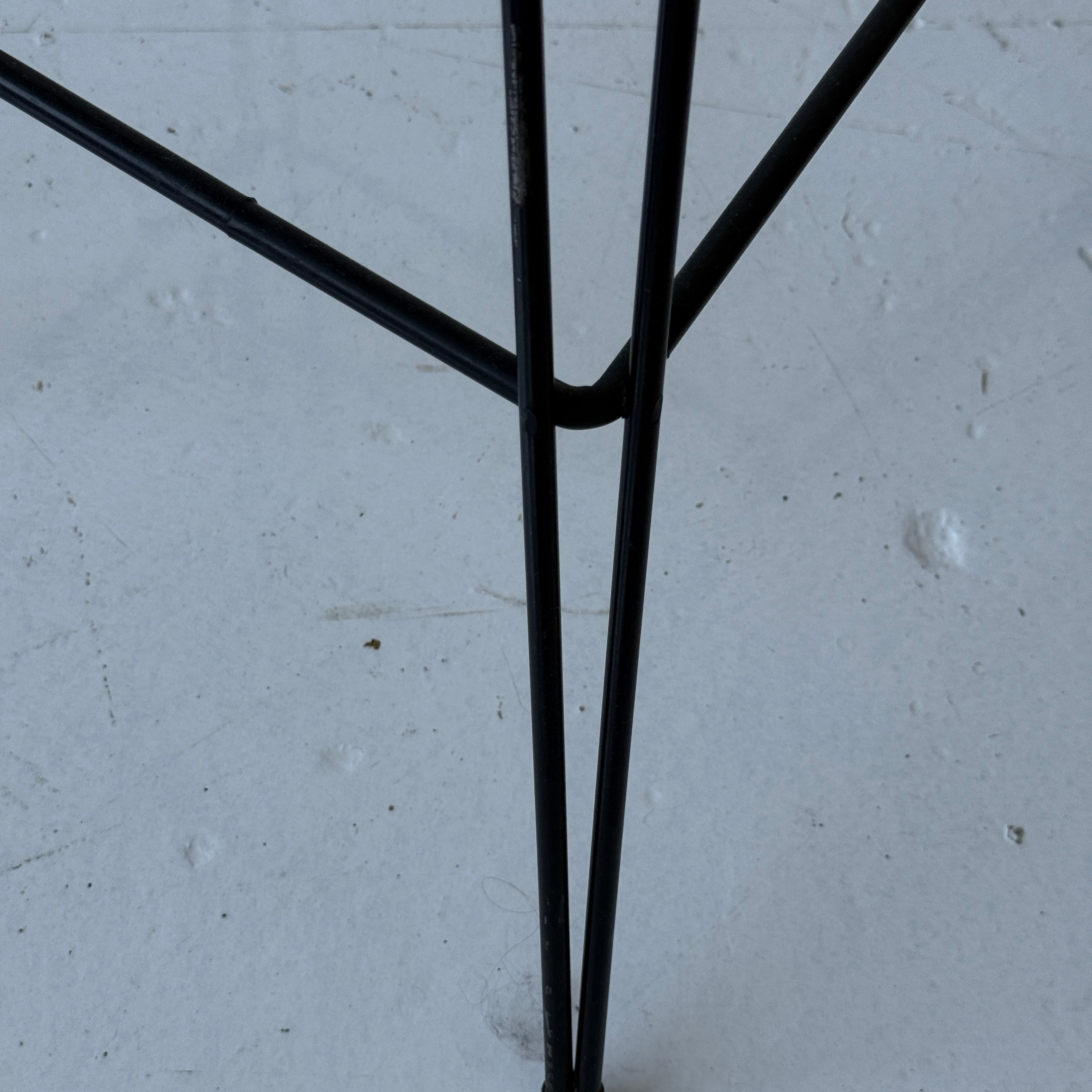 Wrought Iron Frame Bistro Table