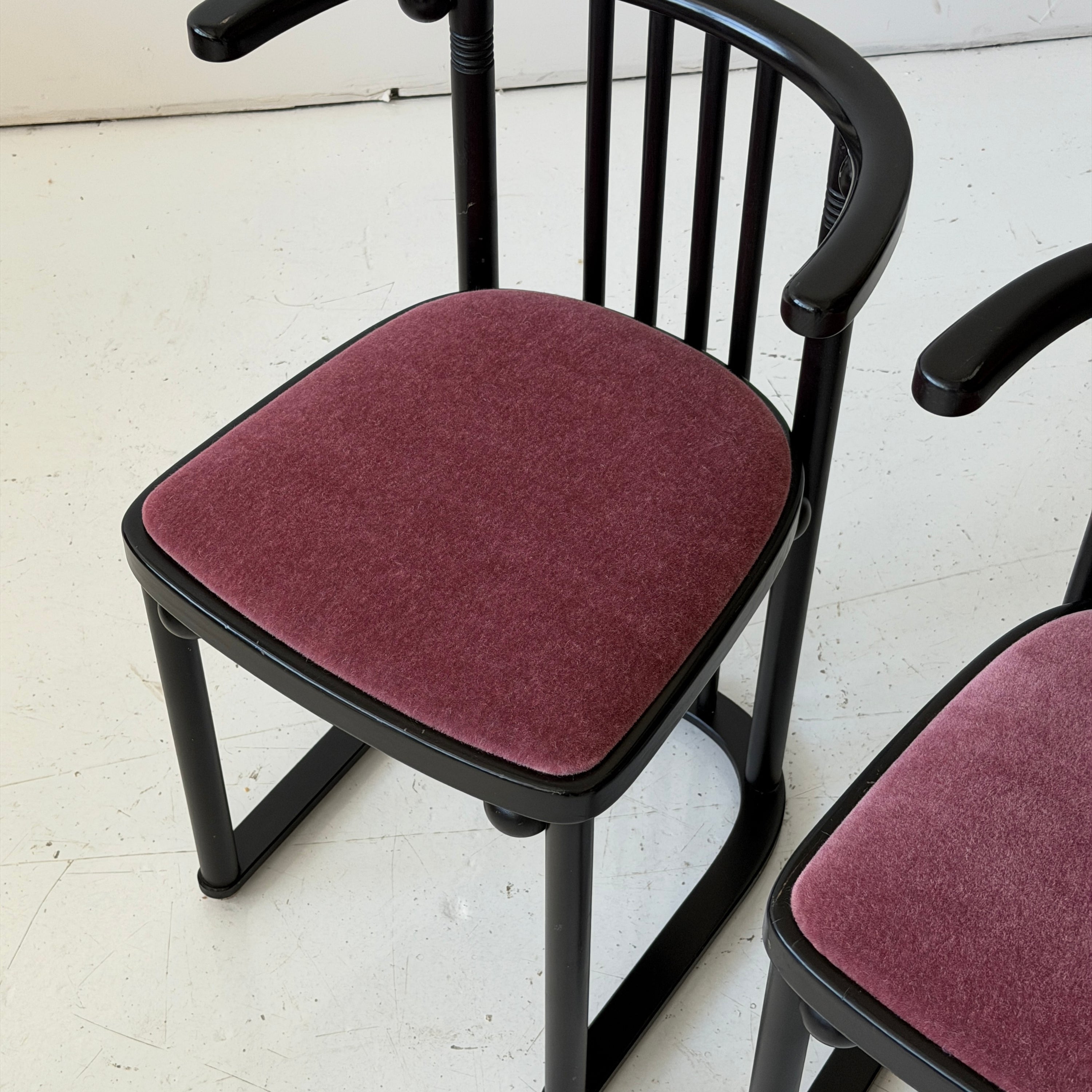 Fledermaus Chairs by Josef Hoffman for Wittman