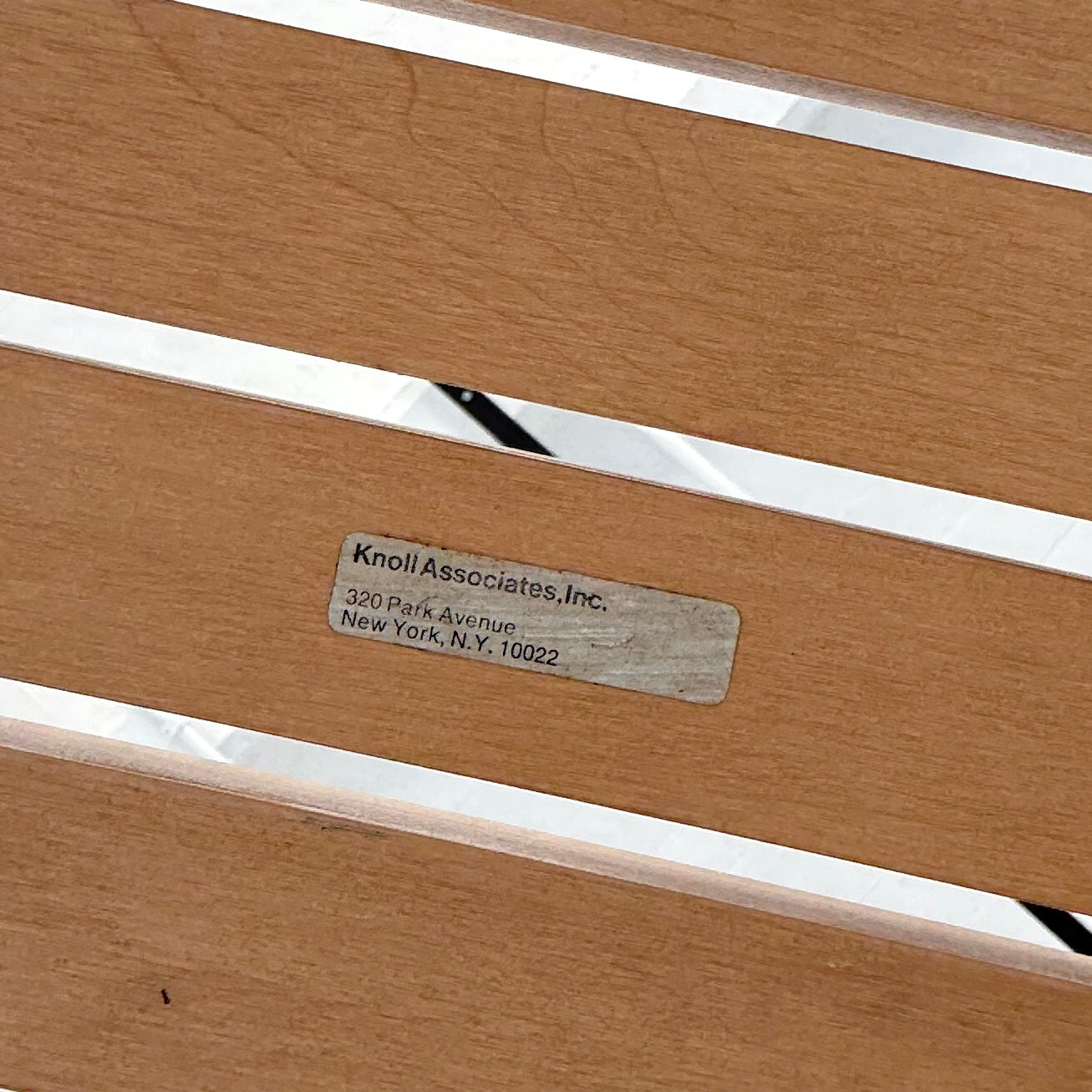 Slat Bench by Harry Bertoia for Knoll