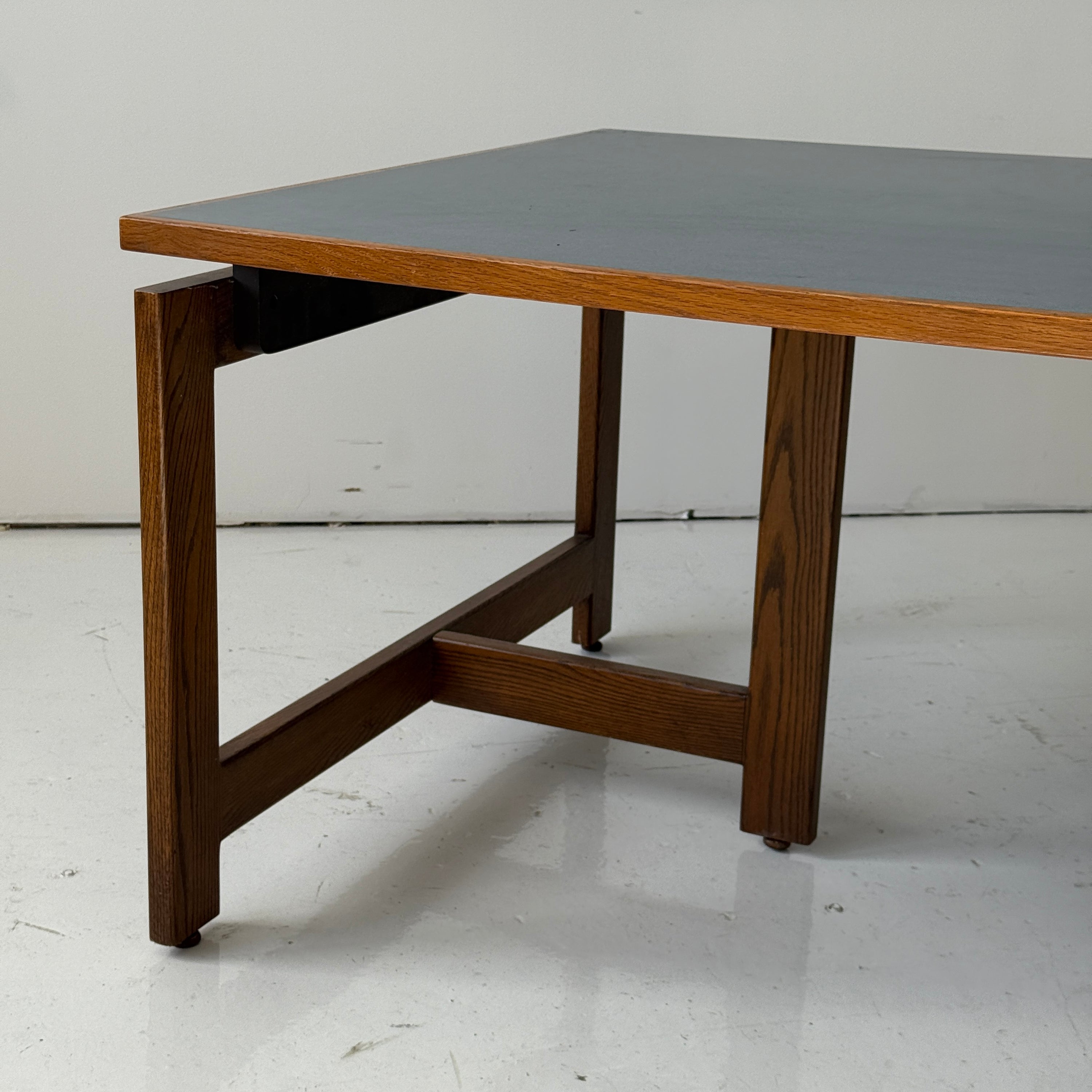 Monumental Oak Library Table