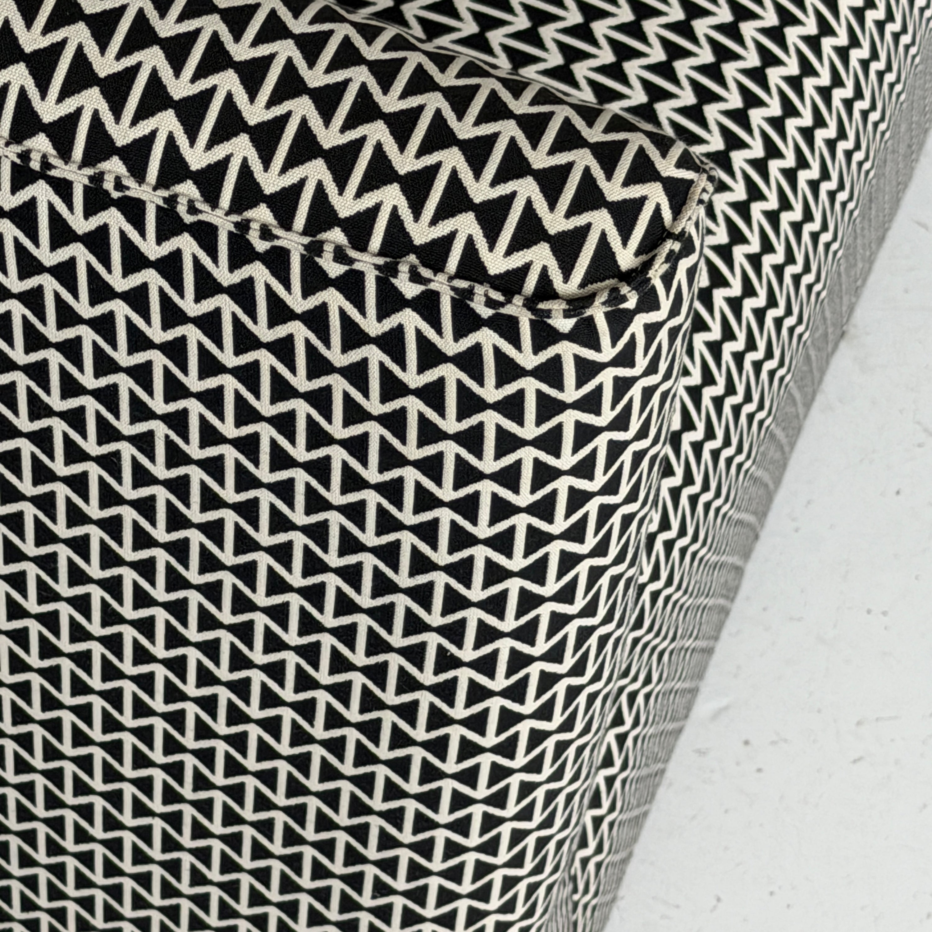 Cubic Lounge Chair by Jules Heumann for Metropolitan in Alexander  Girard Fabrics