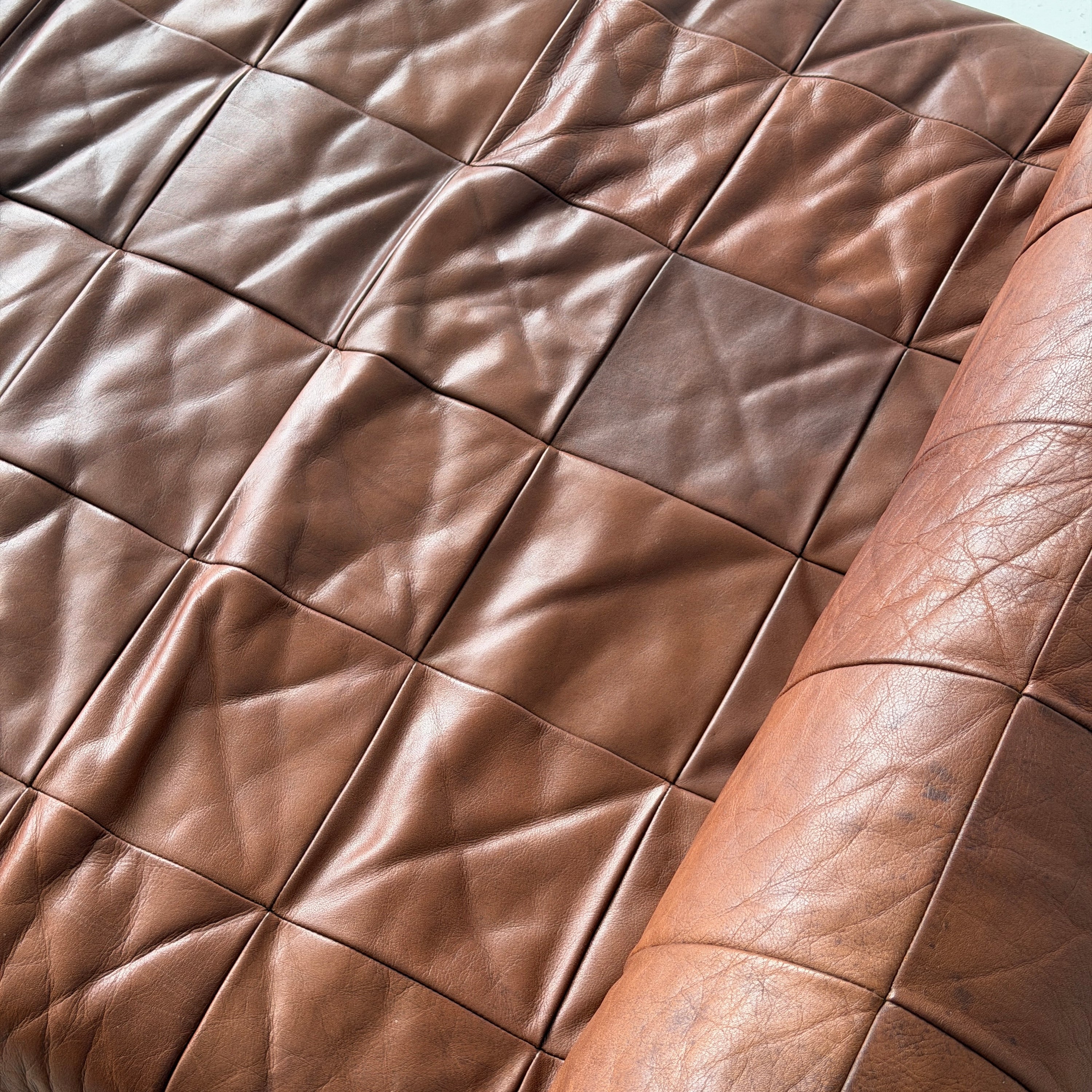 Patchwork Leather Daybed by De Sede