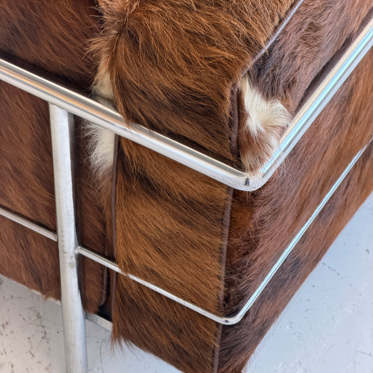 LC3 Grand Modele Armchair by Le Corbusier for Cassina in Cowhide