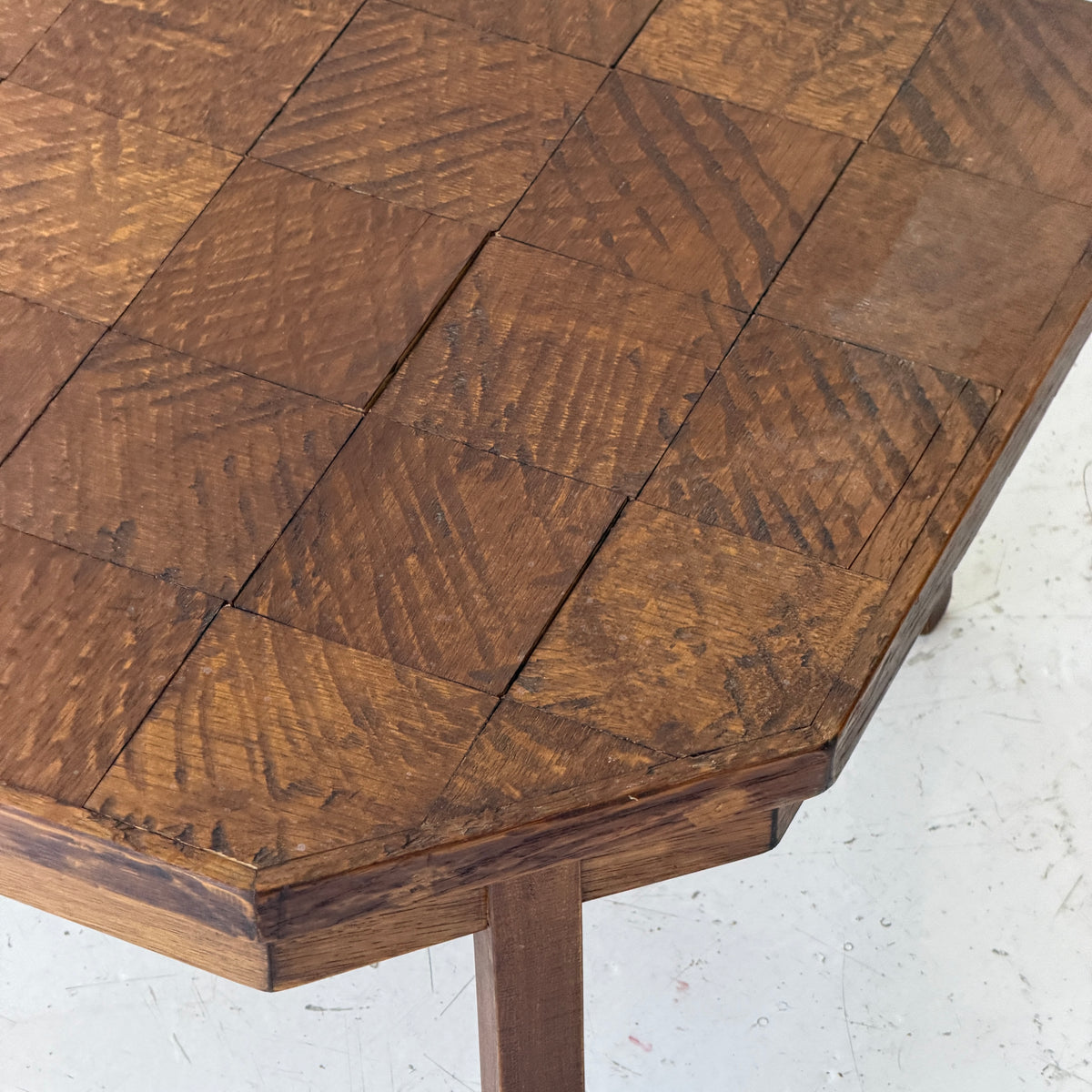 Dutch Studio Made Wood Patchwork Coffee Table