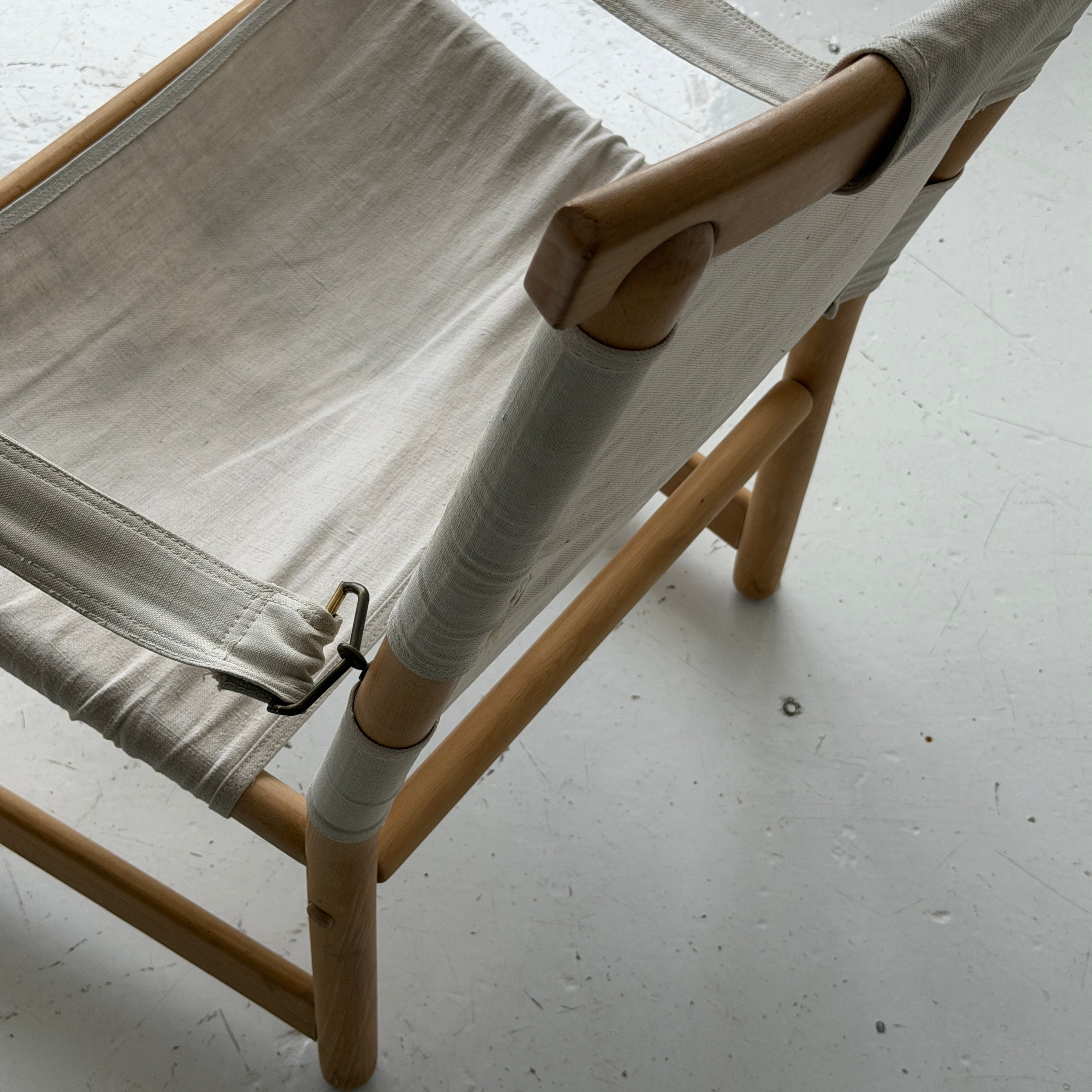 Danish Canvas Sling Safari Chairs