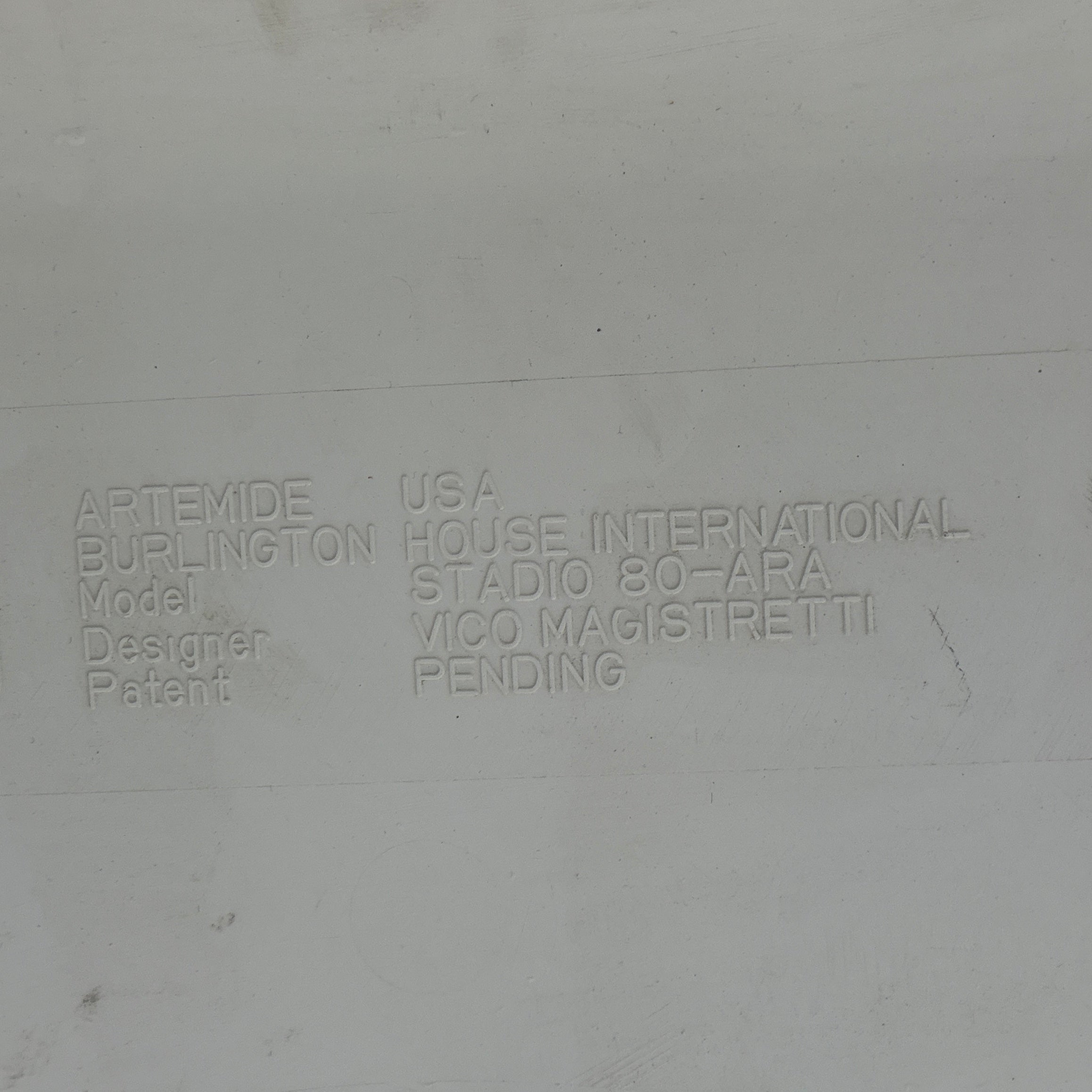 Stadio 80 Dining Table by Vico Magistretti for Artemide