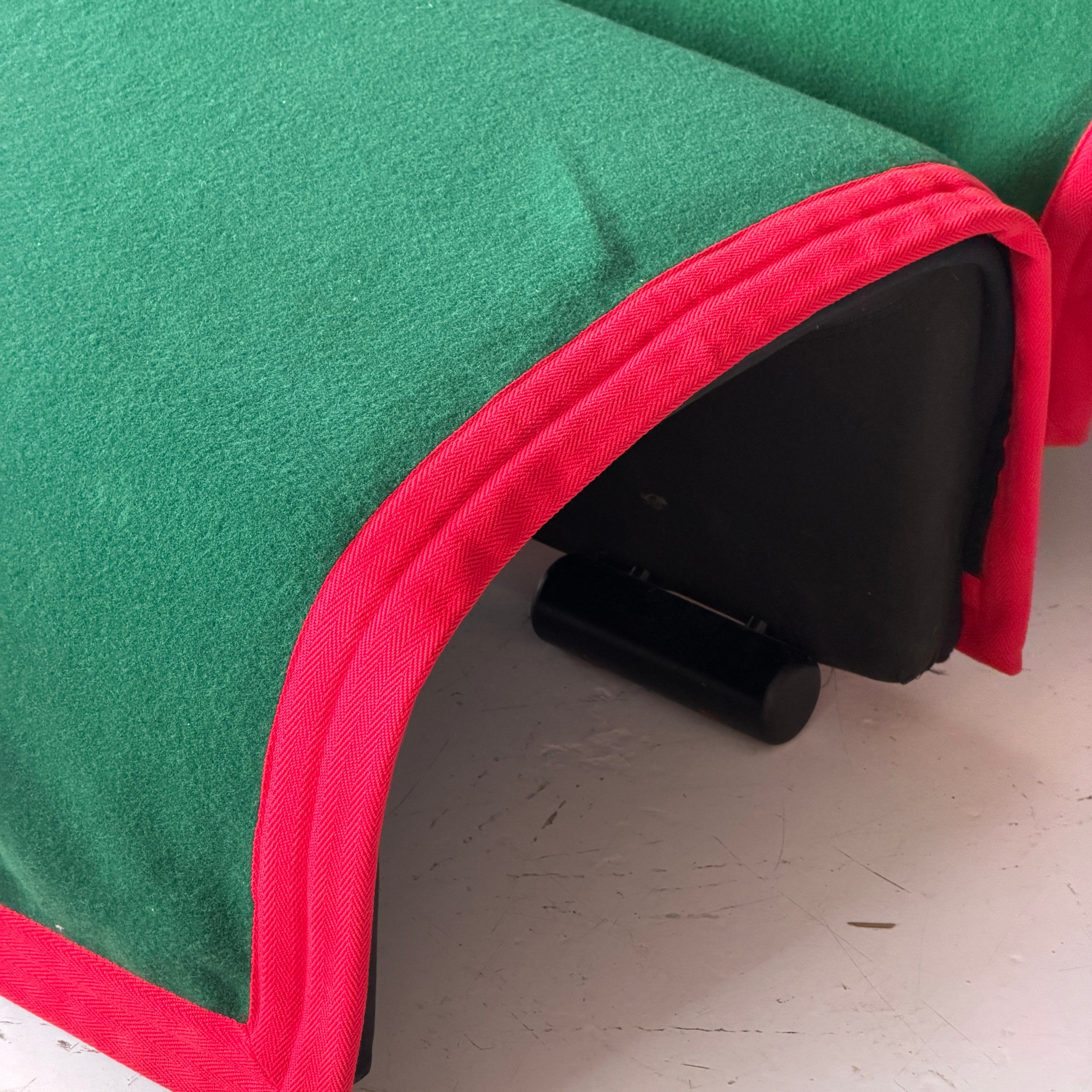 Sinbad Chair + Ottoman by Vico Magistretti for Cassina