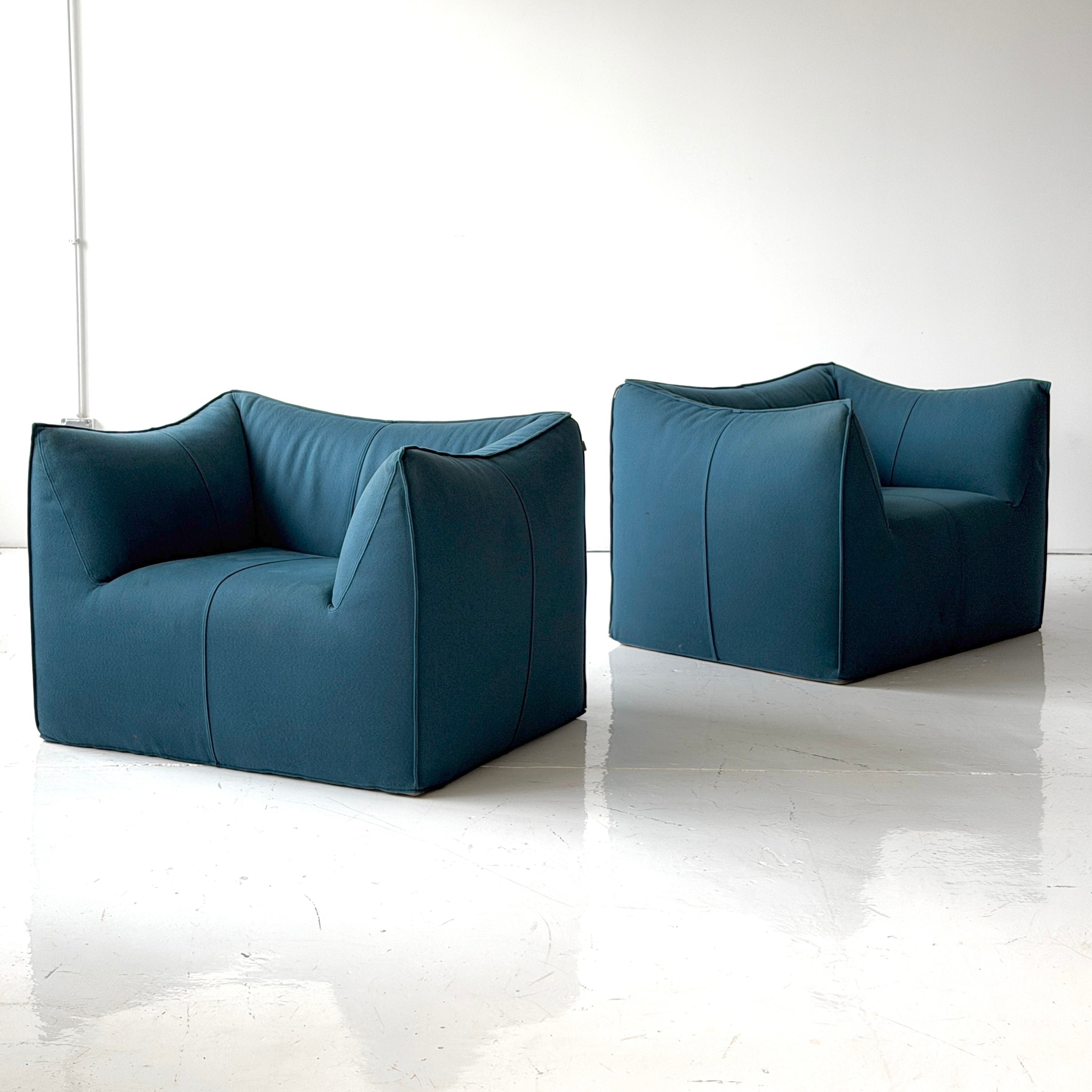 Bambole Lounge Chairs by Mario Bellini for B&B Italia