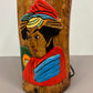 Vintage Folk Art Lamp