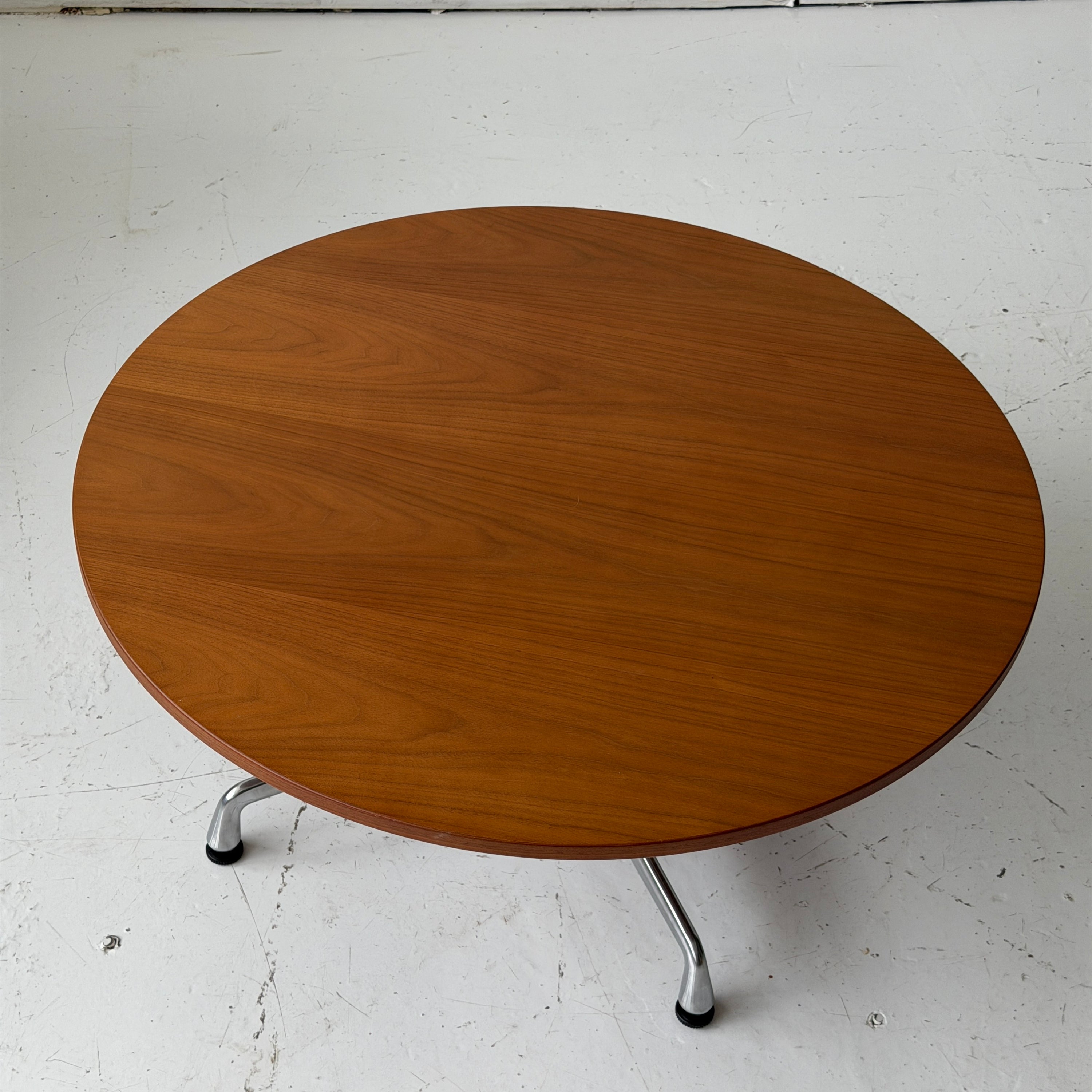 Walnut Aluminum Group Coffee Table by Charles & Ray Eames for Herman Miller