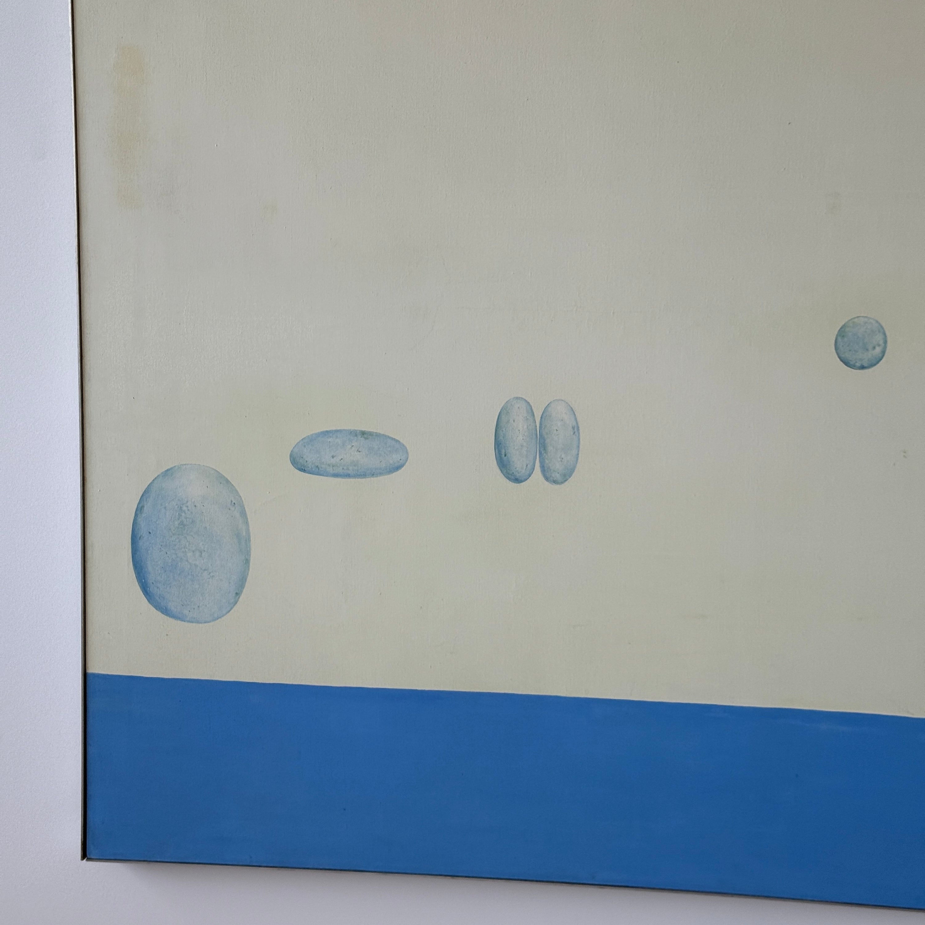 Abstract Acrylic on Canvas Painting by Elaine Goldberg Galen