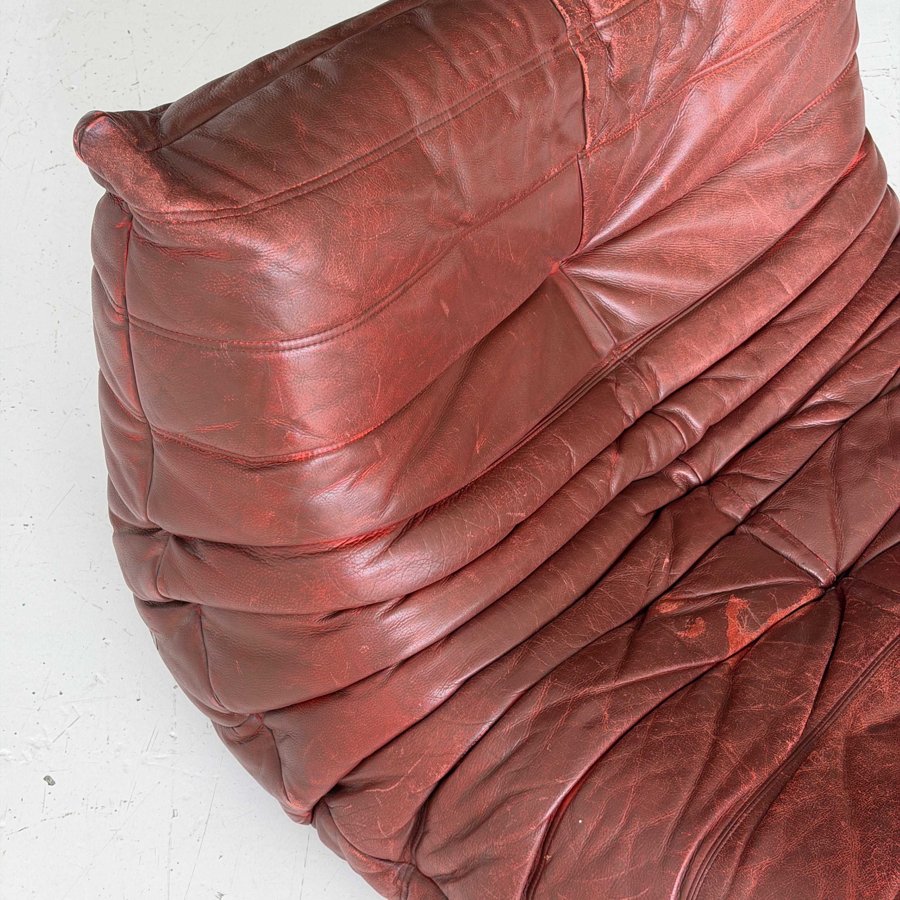 Leather Togo Lounge Chair by Michel Ducaroy for Ligne Roset