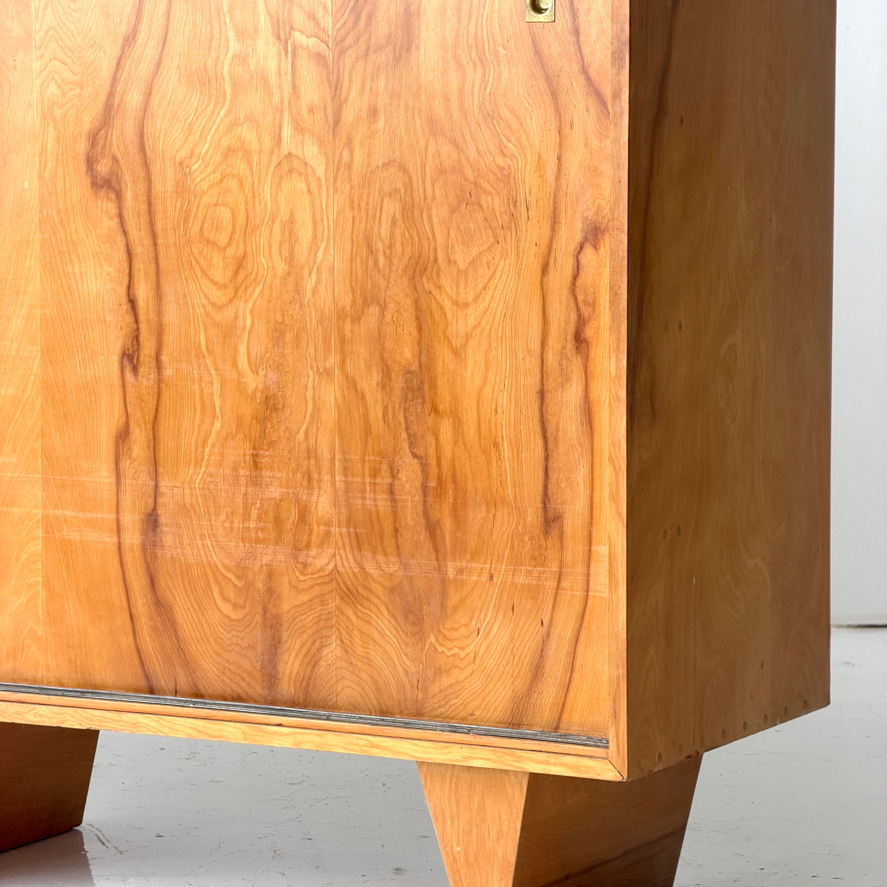 Inlaid Wood Credenza by Herbert Fritz Jr.