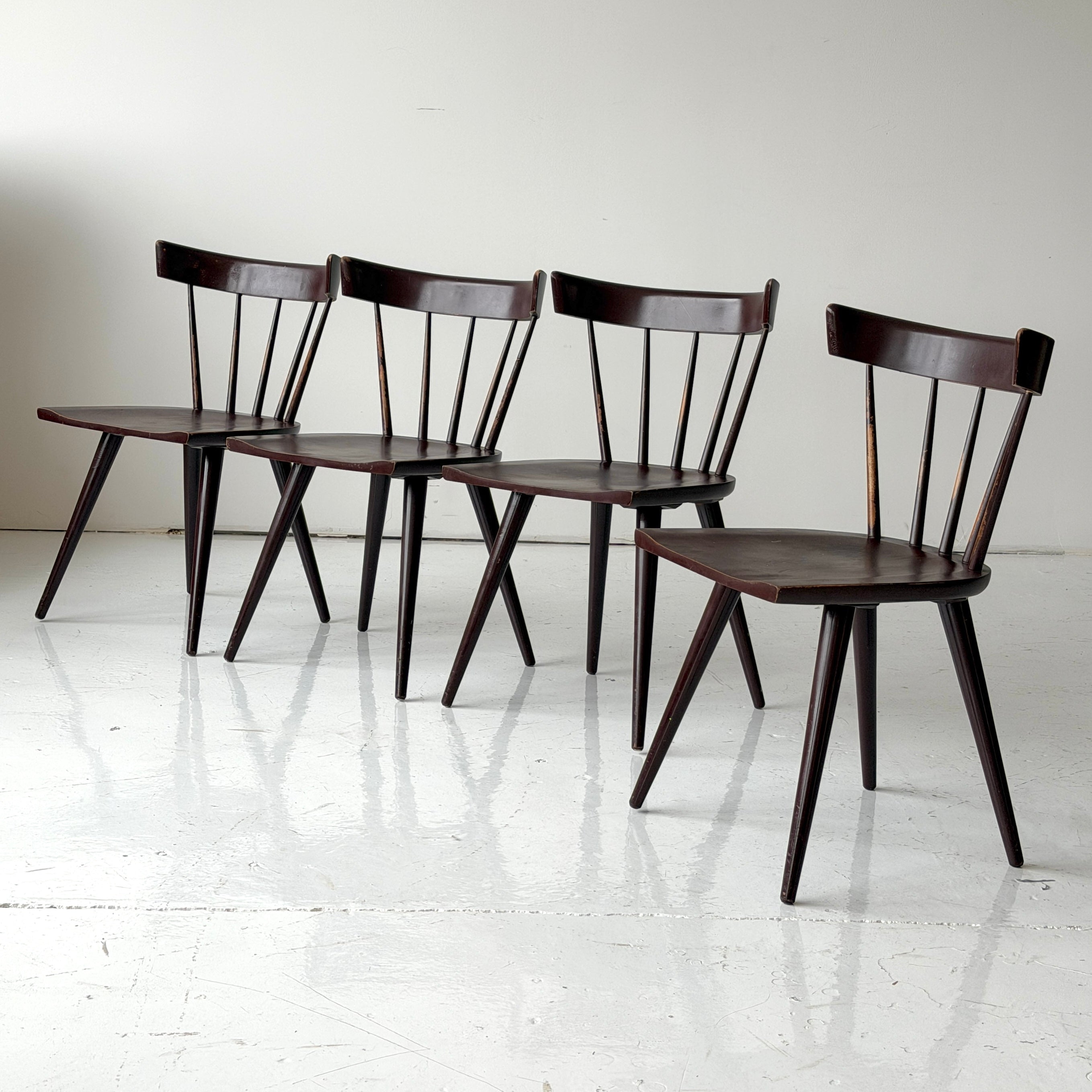 Spindle Back Planner Group Dining Chairs by Paul McCobb for Winchendon