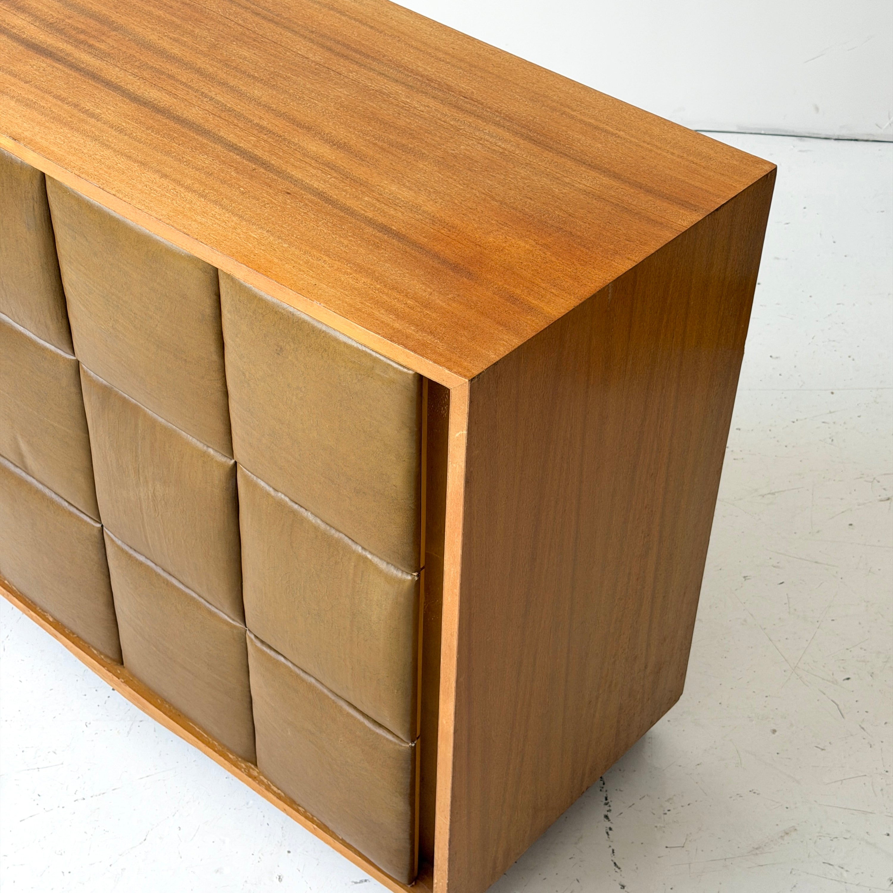Mahogany Art Deco Dresser by Gilbert Rohde for Herman Miller