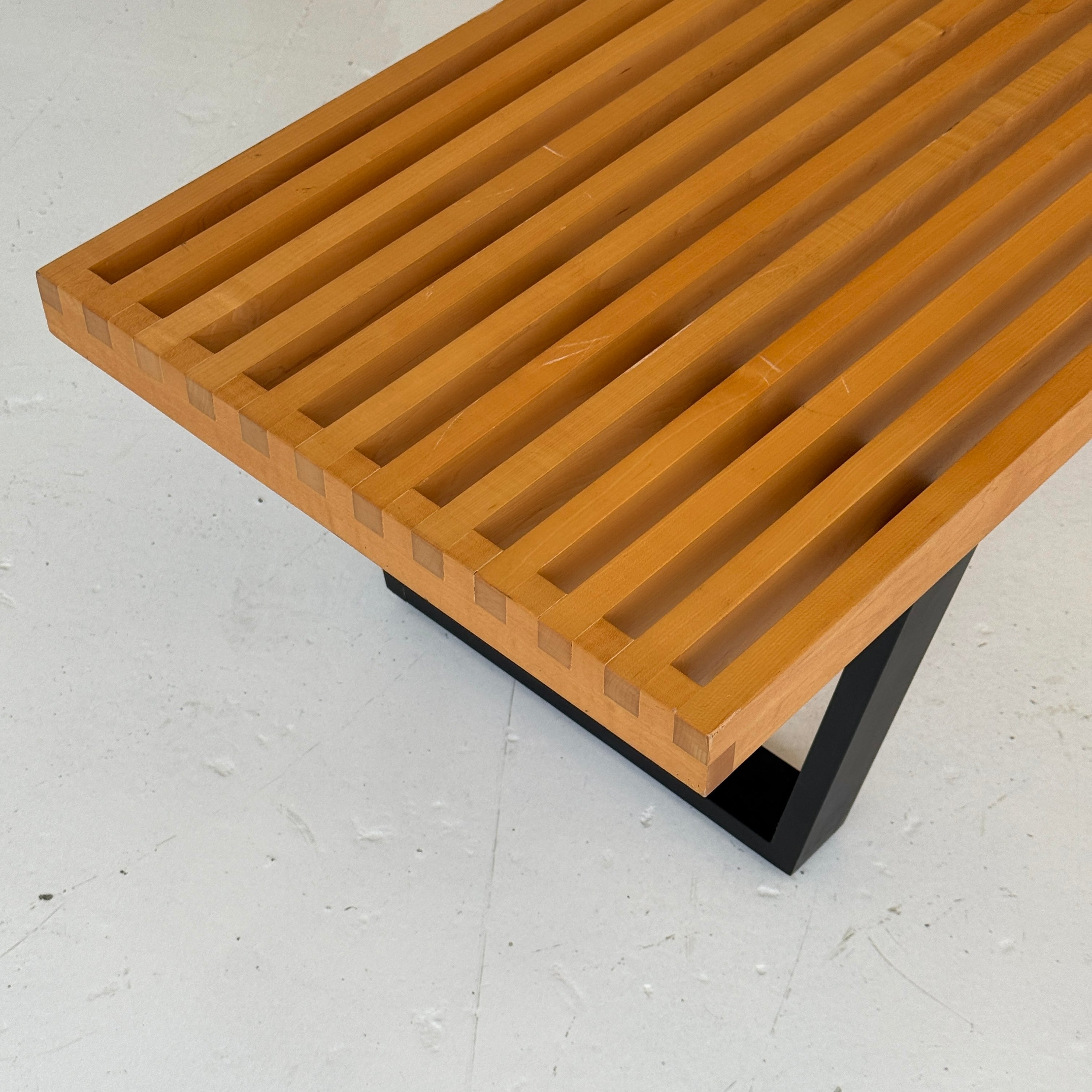Nelson Slat Bench by George Nelson for Herman Miller