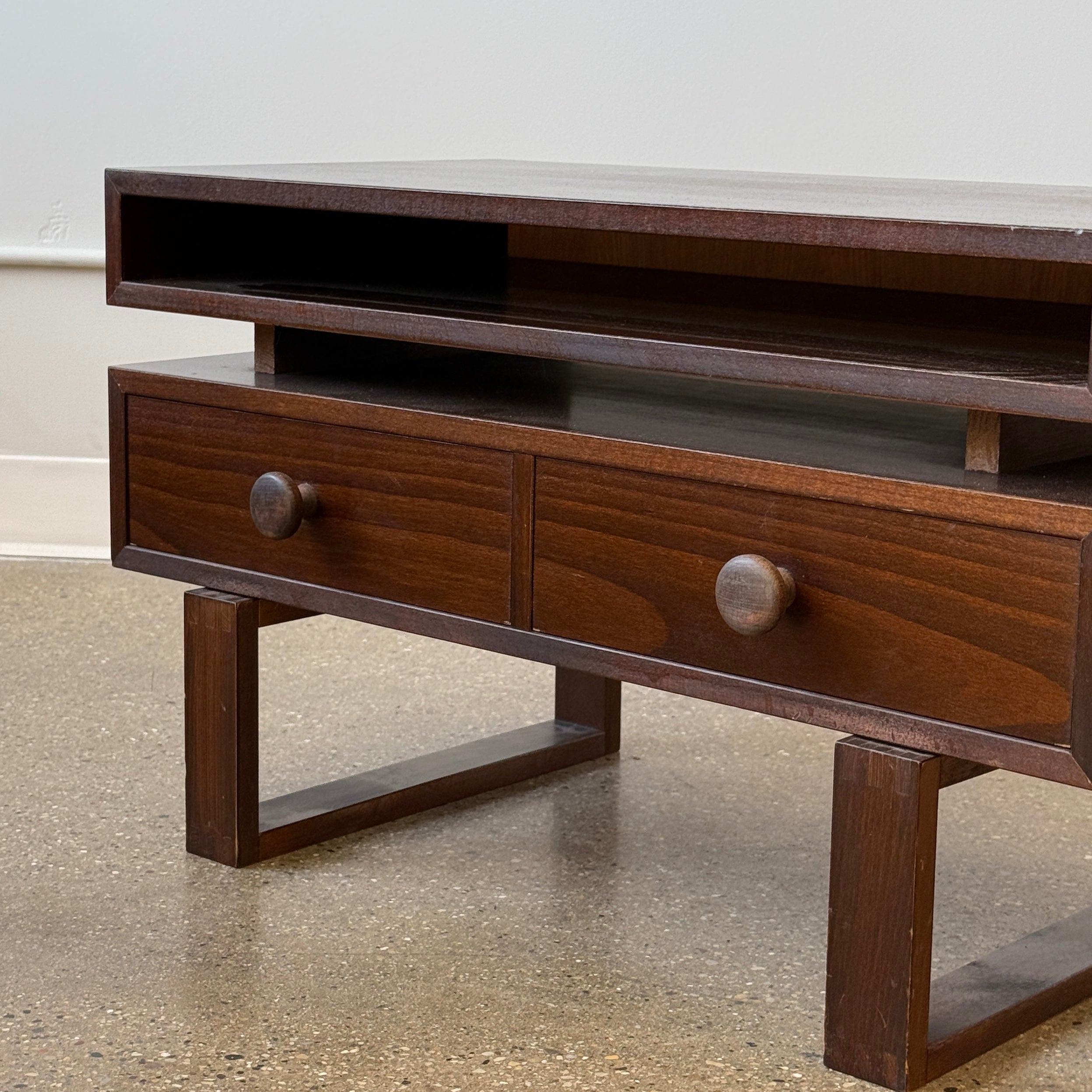 Danish Beech Low Floating Console