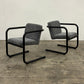 Cantilever Tubular Chairs by Kinetics