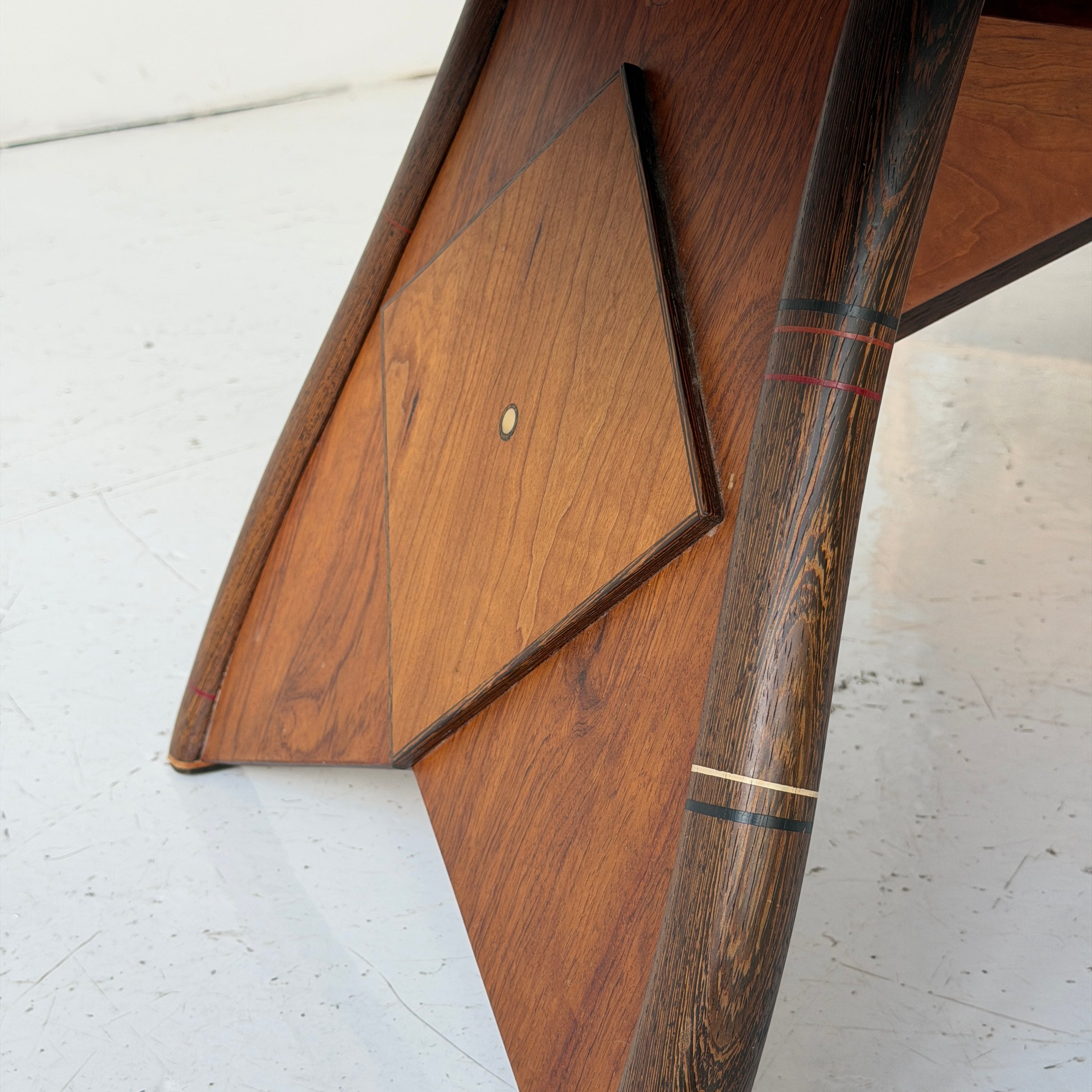 Inlaid Studio Made Coffee Table by Steven Spiro