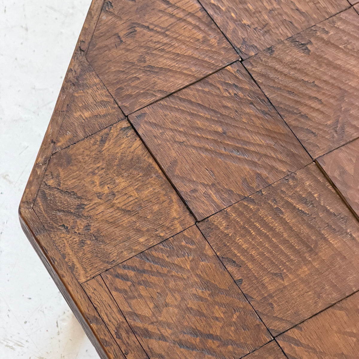 Dutch Studio Made Wood Patchwork Coffee Table