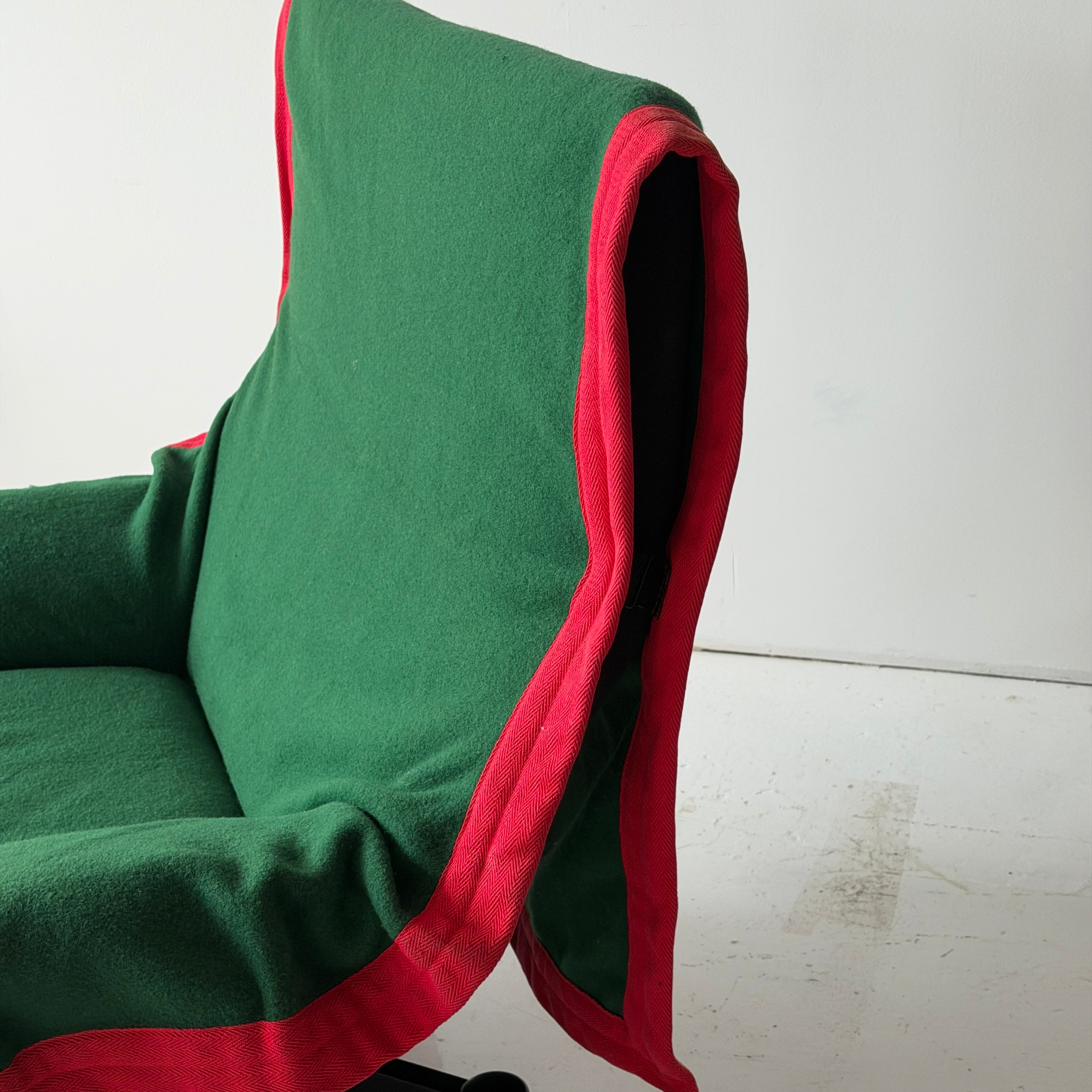 Sinbad Chair + Ottoman by Vico Magistretti for Cassina