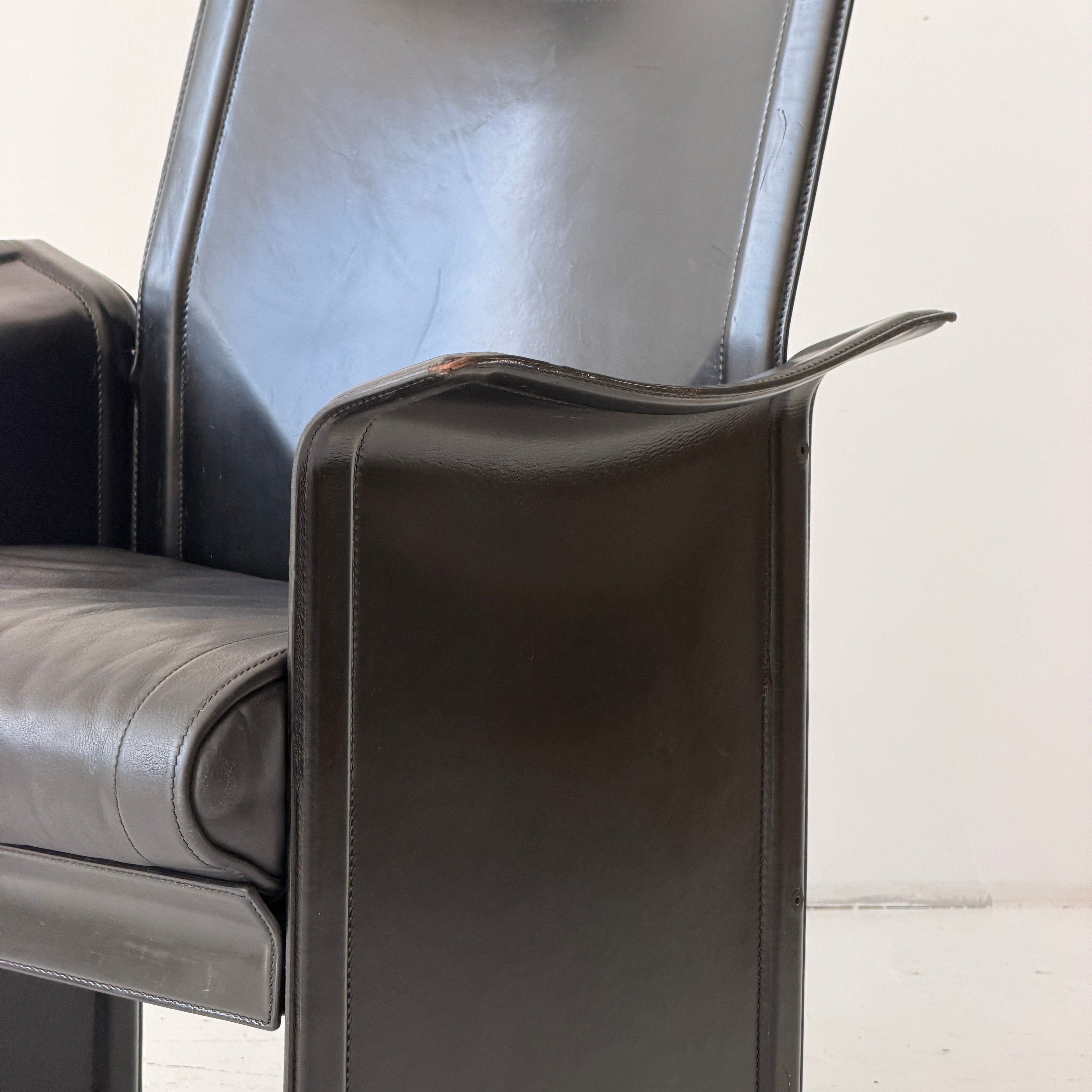 Korium Armchair by Tito Agnoli for Matteo Grassi