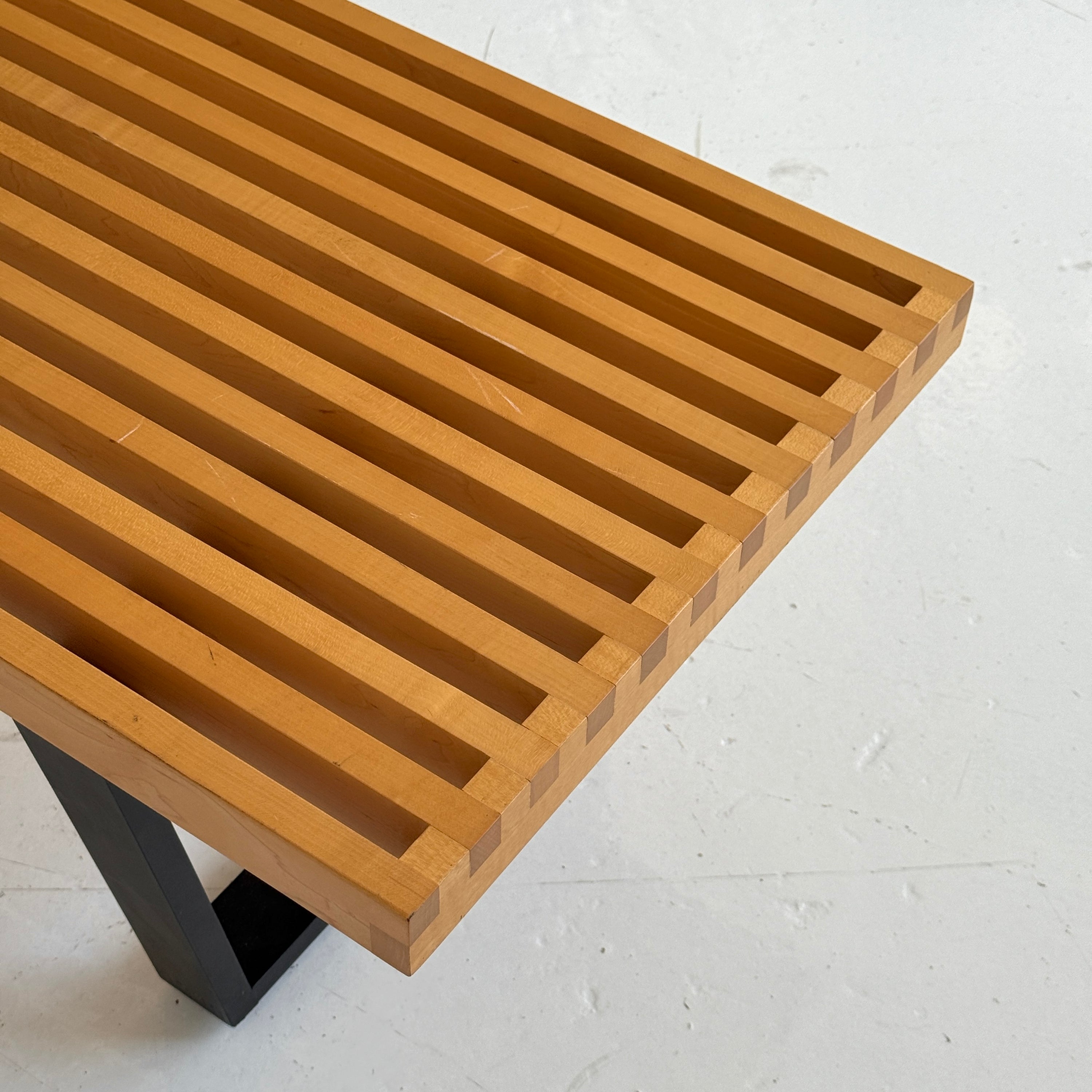 Nelson Slat Bench by George Nelson for Herman Miller