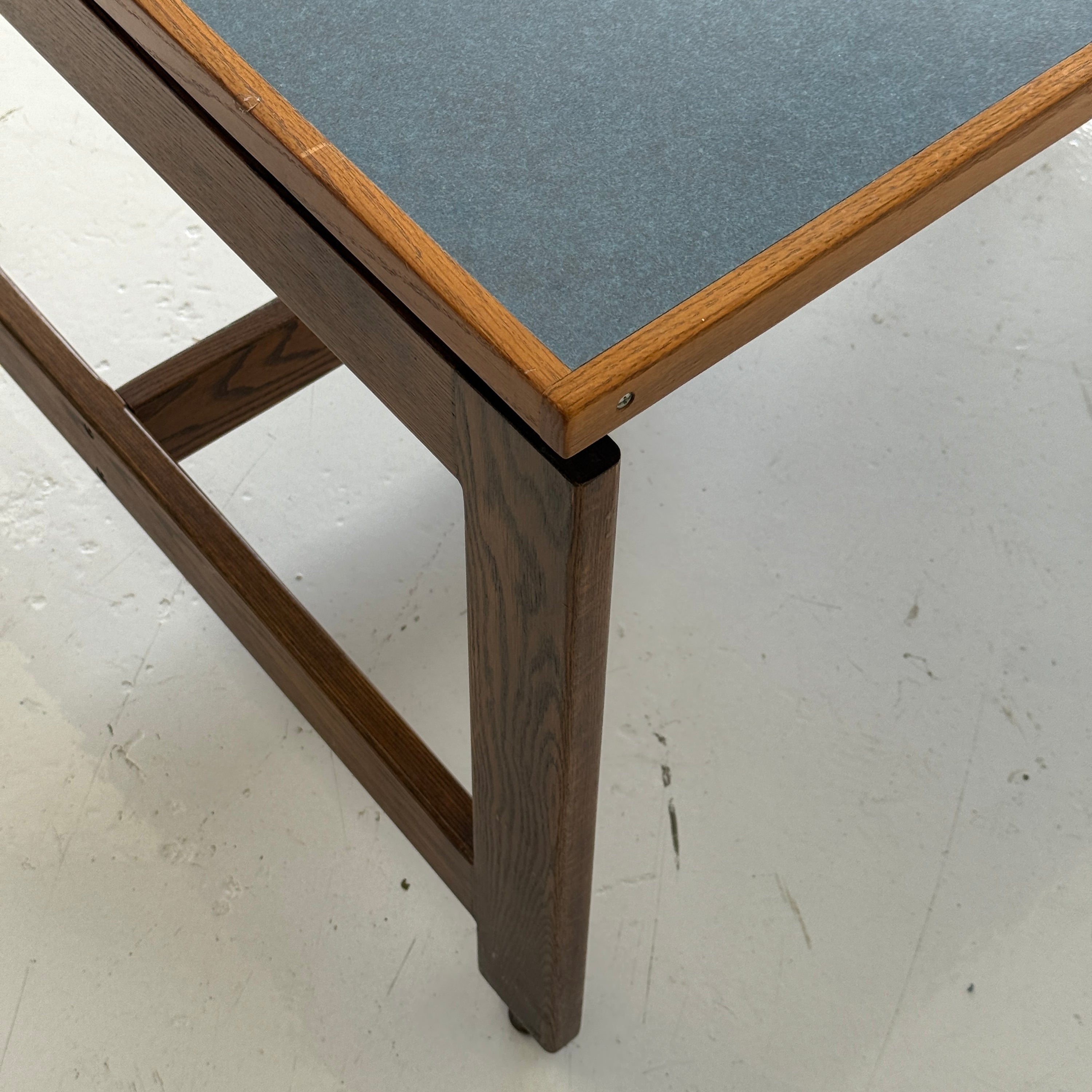 Monumental Oak Library Table
